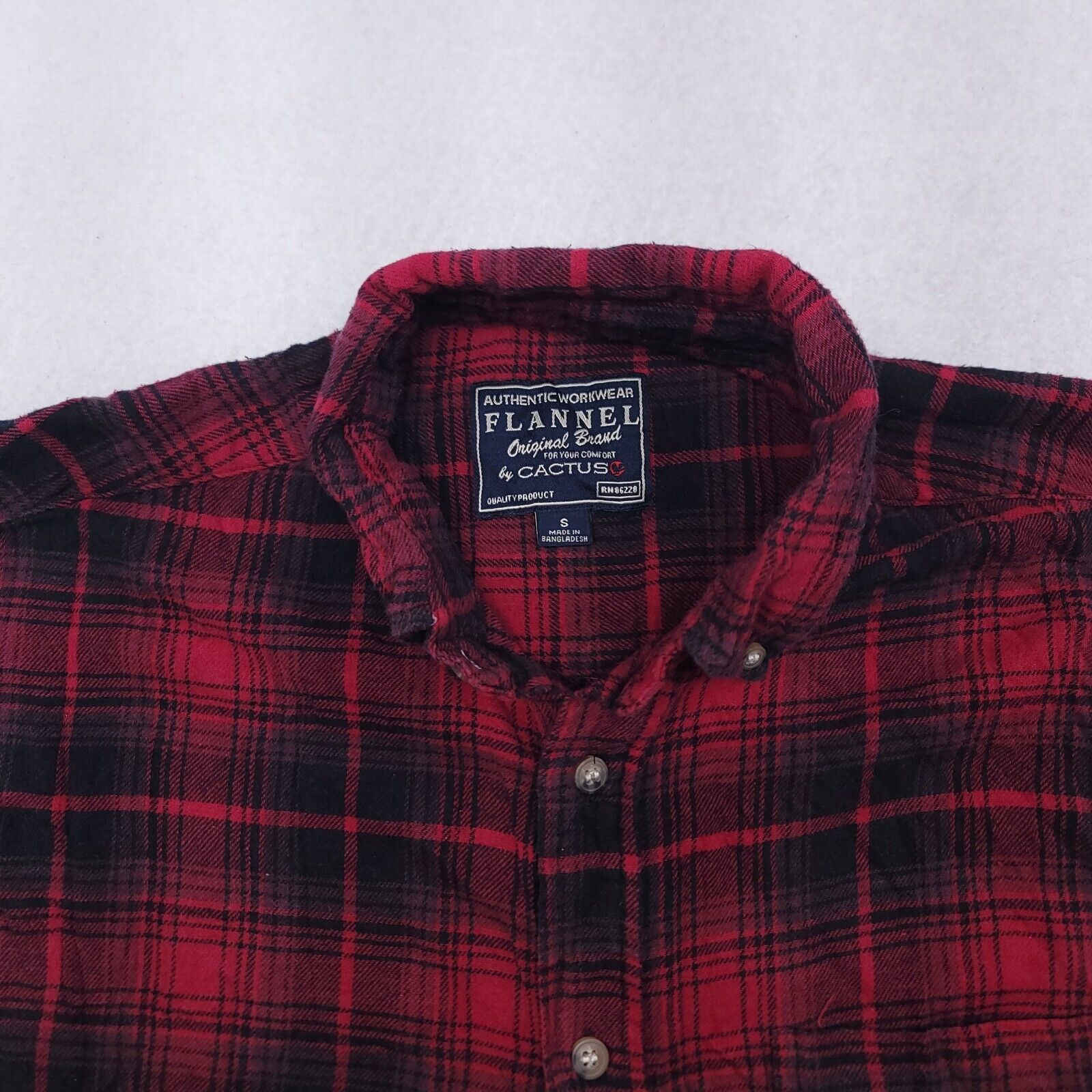 Travis Scott Cactus Tartan Flannel Button Up Shirt Mens Size Small S Red Size US S / EU 44-46 / 1 - 1 Thumbnail
