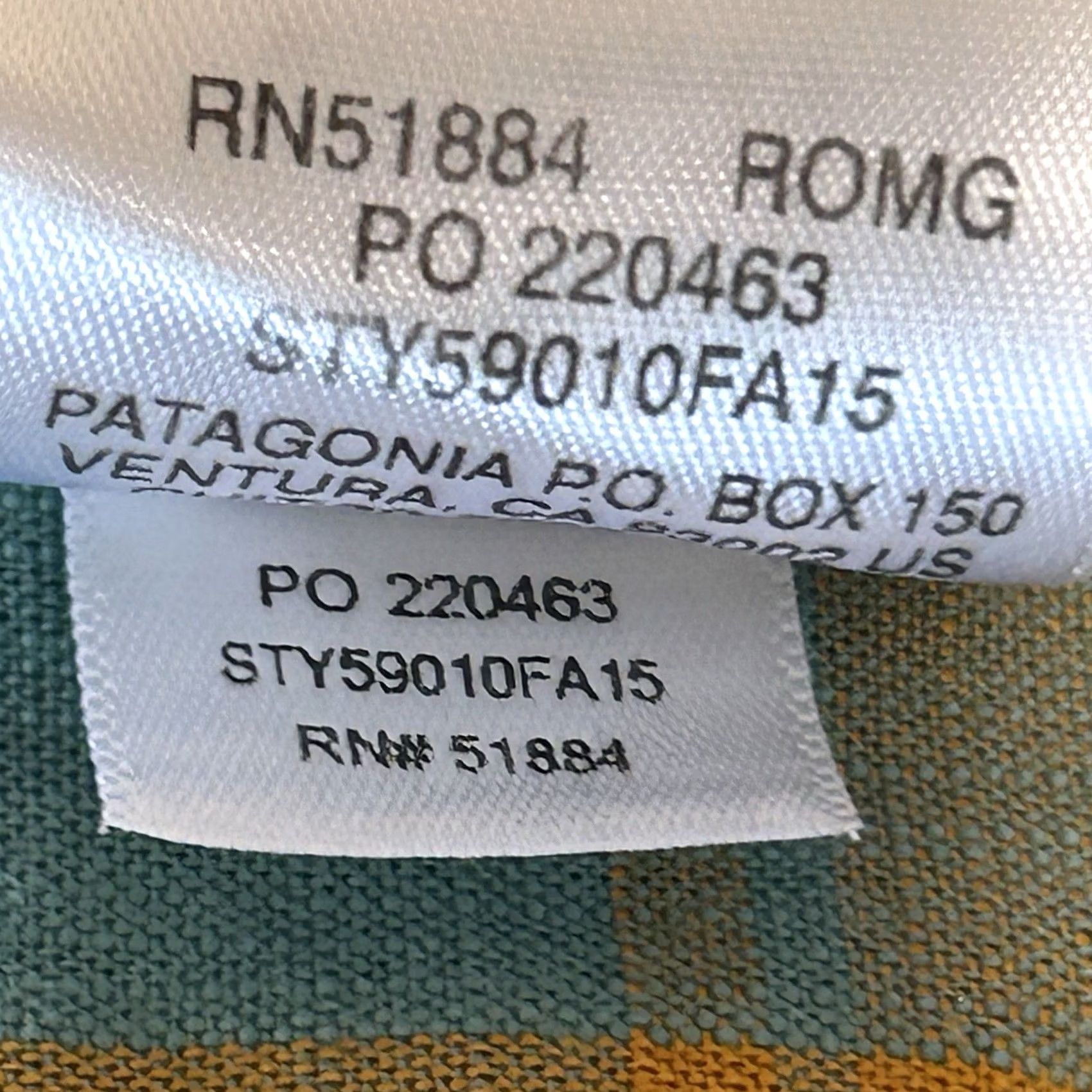Patagonia Patagonia Dress Shirt Green Plaid Womens 6 Knee Length Raglan Sleeve Pockets Cotton Pullover Collared Vintage No Size M / US 6-8 / IT 42-44 - 8 Thumbnail