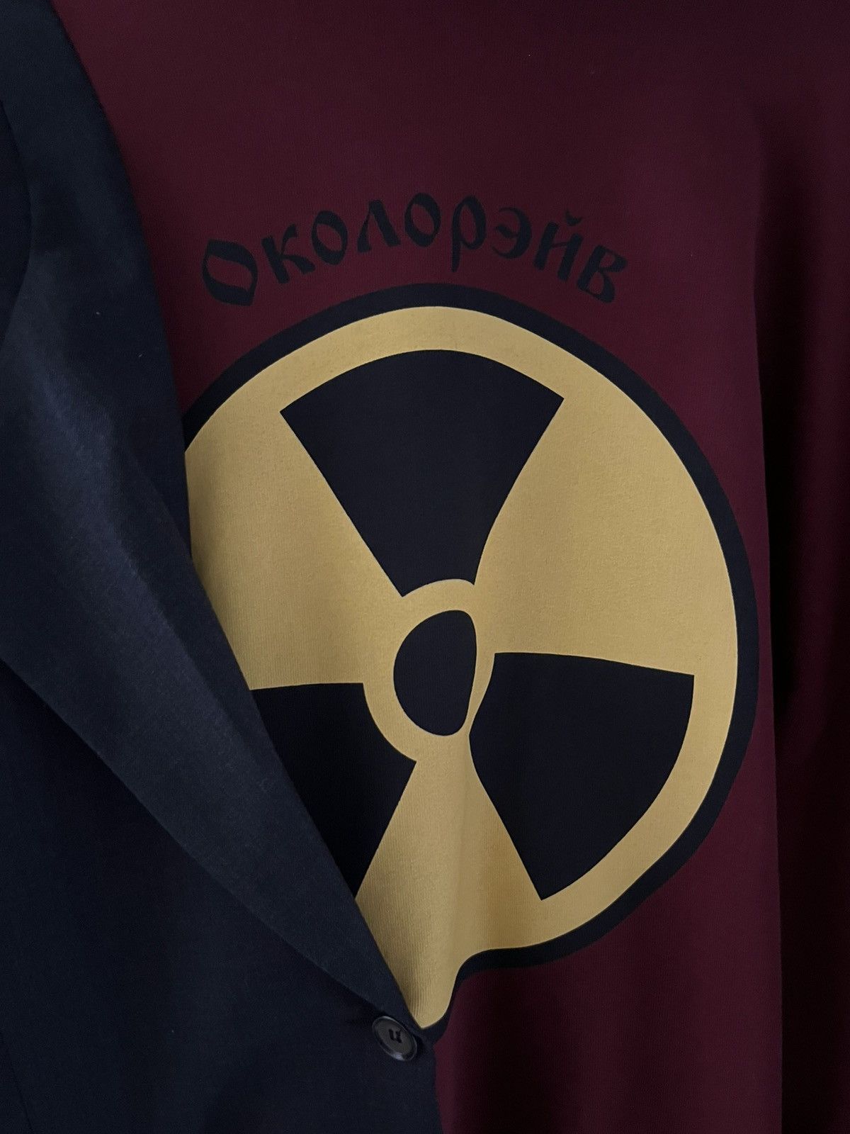Gosha Rubchinskiy Gosha Rubchinskiy Hybrid Hoodie Size US M / EU 48-50 / 2 - 3 Thumbnail