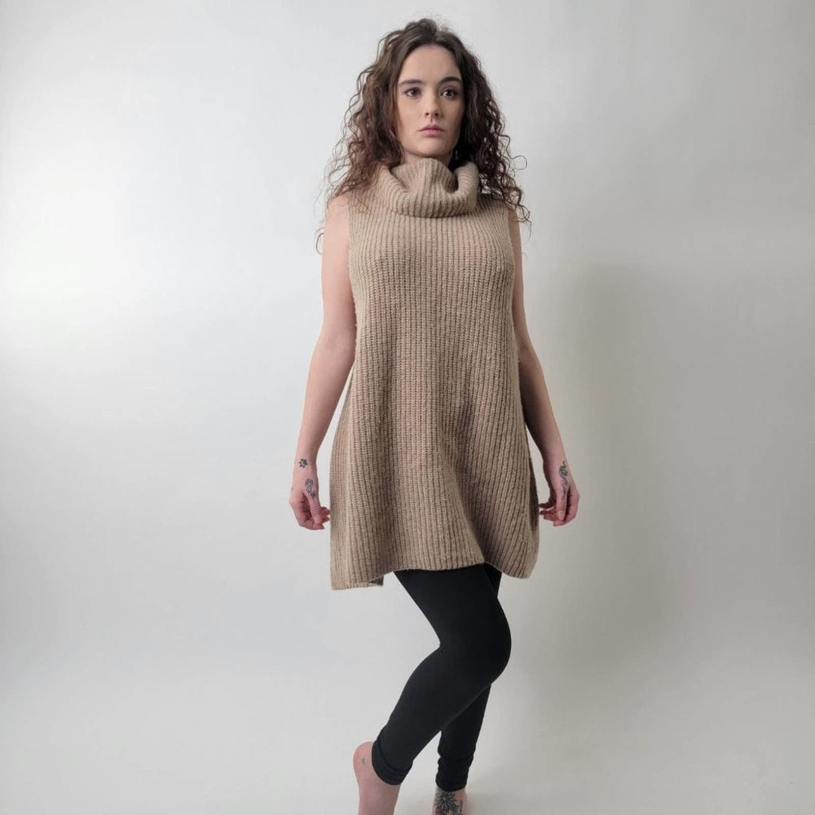 Free People Free People Need It Now Turtleneck Open Back Sweater - S Size S / US 4 / IT 40 - 7 Thumbnail
