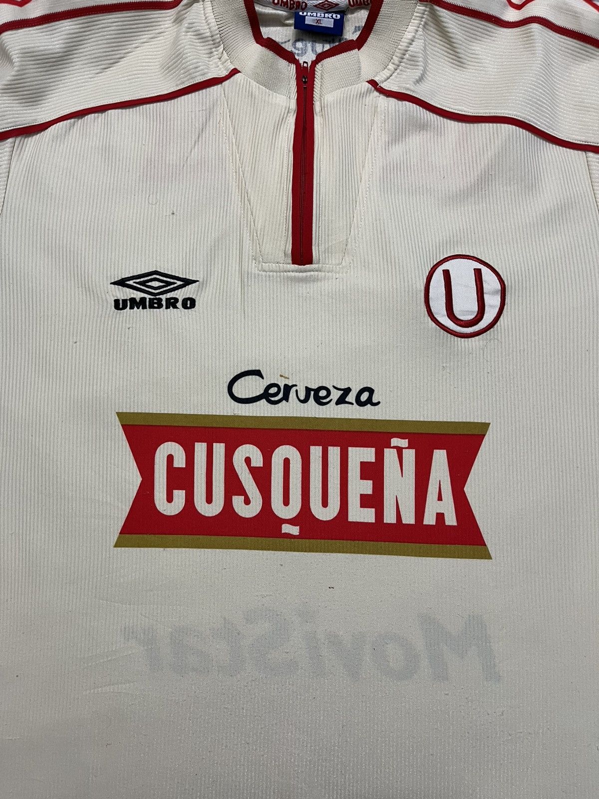 Umbro Vintage 90s Universitario De Deportes Umbro Soccer Jersey Size US M / EU 48-50 / 2 - 5 Thumbnail