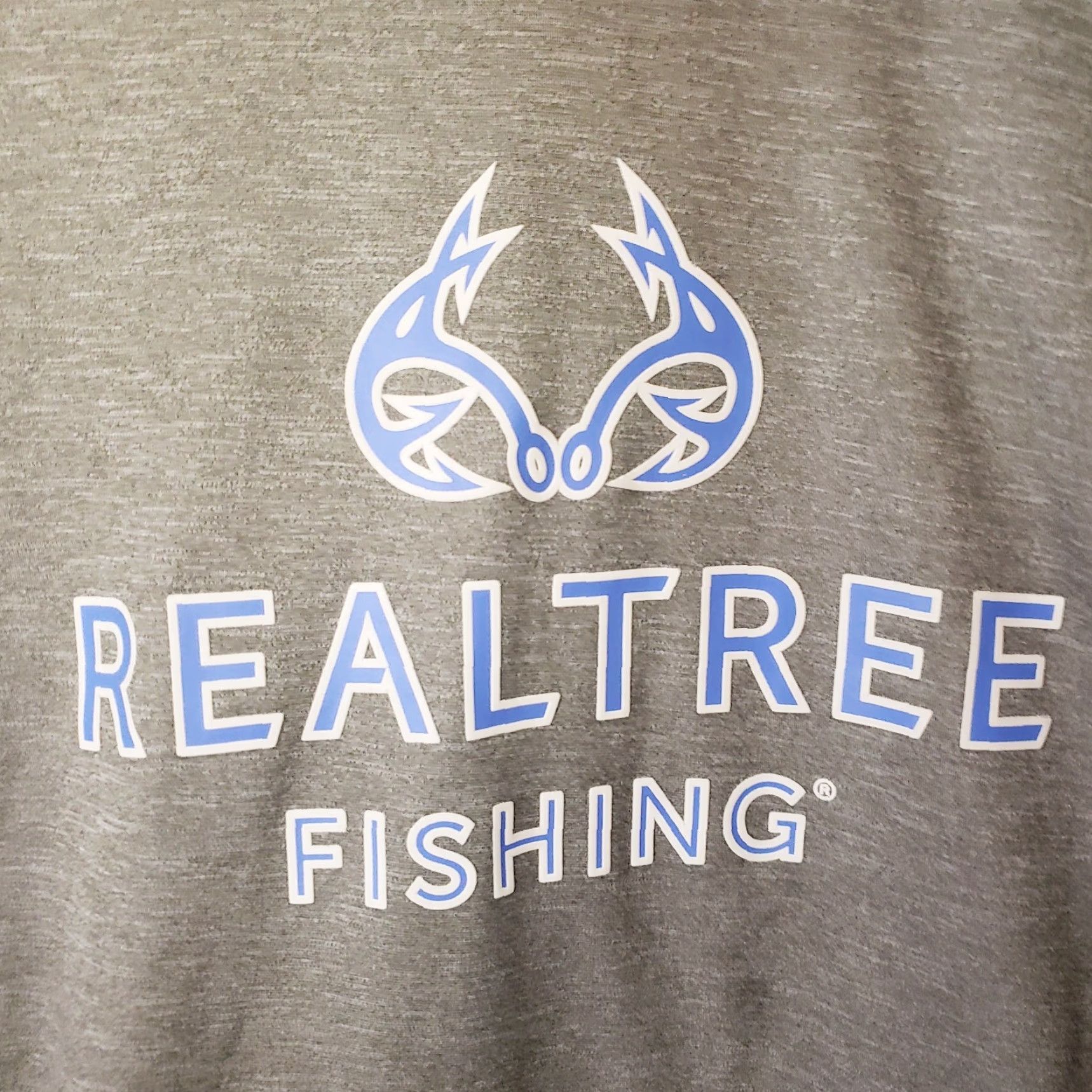 Realtree Realtree Hoodie Pullover M 38/40 Mens Medium Gray Knit Polyester Kangaroo Pockets Front Graphic Fishing Outdoor 90s Decade Style? Size US M / EU 48-50 / 2 - 4 Thumbnail