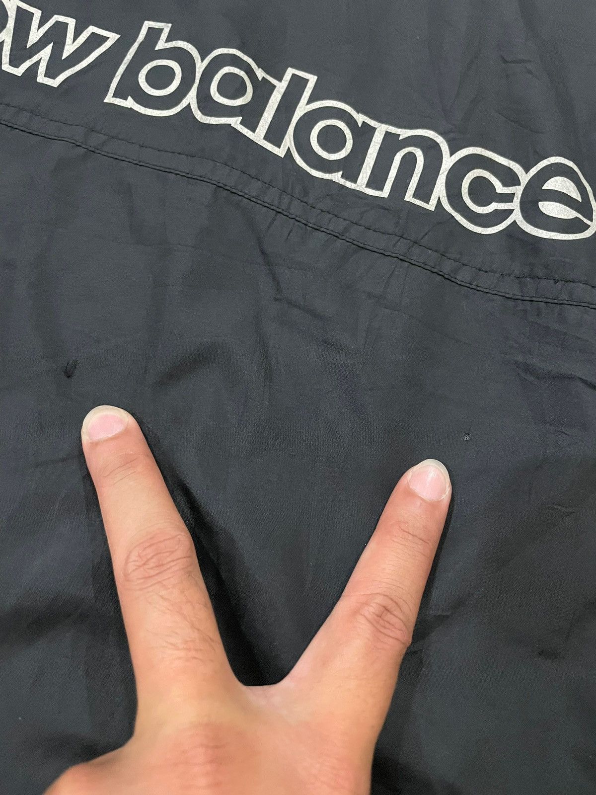 New Balance Vintage New Balance Zip Spell Out Windbreaker Sport Jacket Size US M / EU 48-50 / 2 - 14 Thumbnail