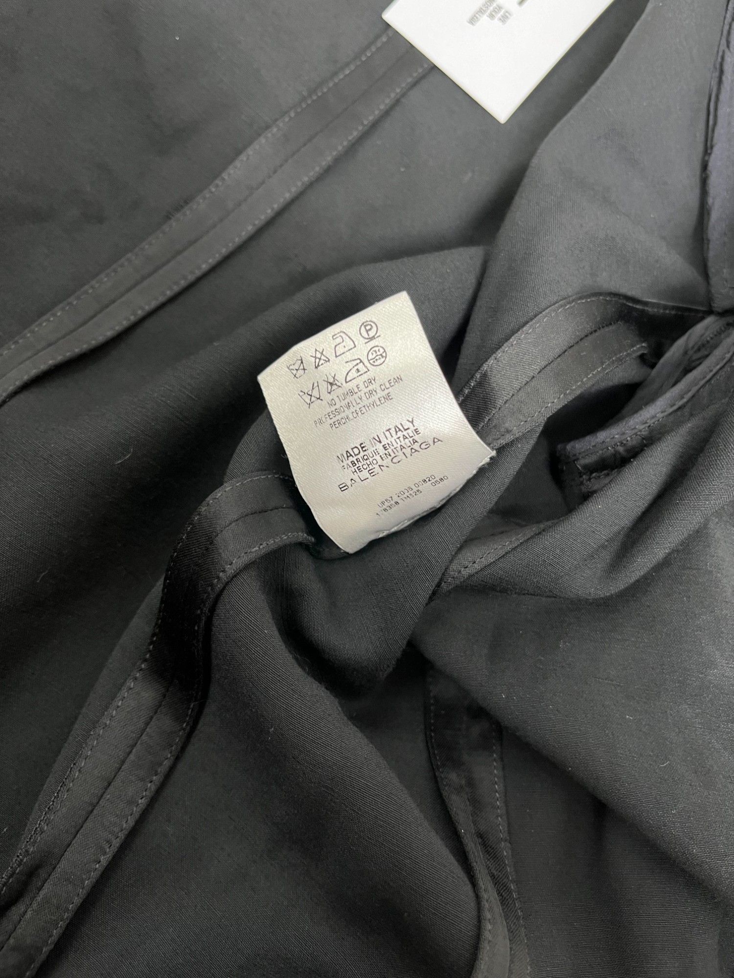 Balenciaga by Nicolas Ghesquière S/S 2006 Black Viscosa Blazer Size M / US 6-8 / IT 42-44 - 10 Thumbnail