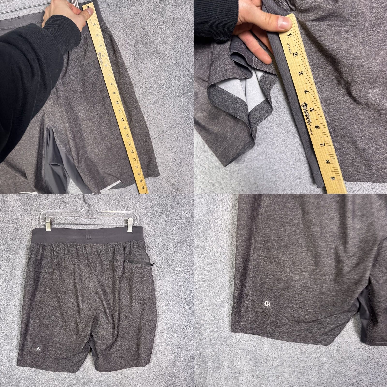 Lululemon Lululemon Surge Shorts Men’s M Gym Athletic 9” Inseam Running Heather Unlined Size US 31 - 8 Thumbnail