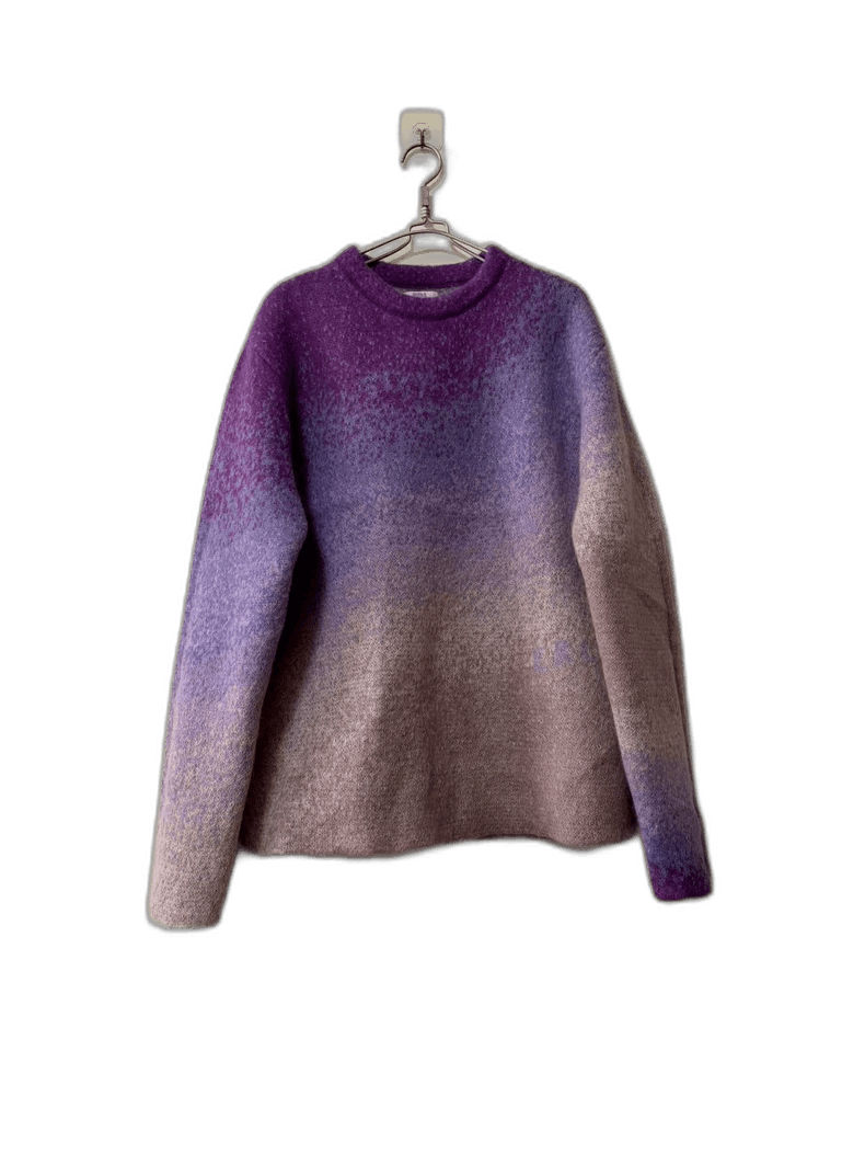 Anonymous Club erl purple gradient mohair blend sweater Size US XXL / EU 58 / 5 - 1 Thumbnail