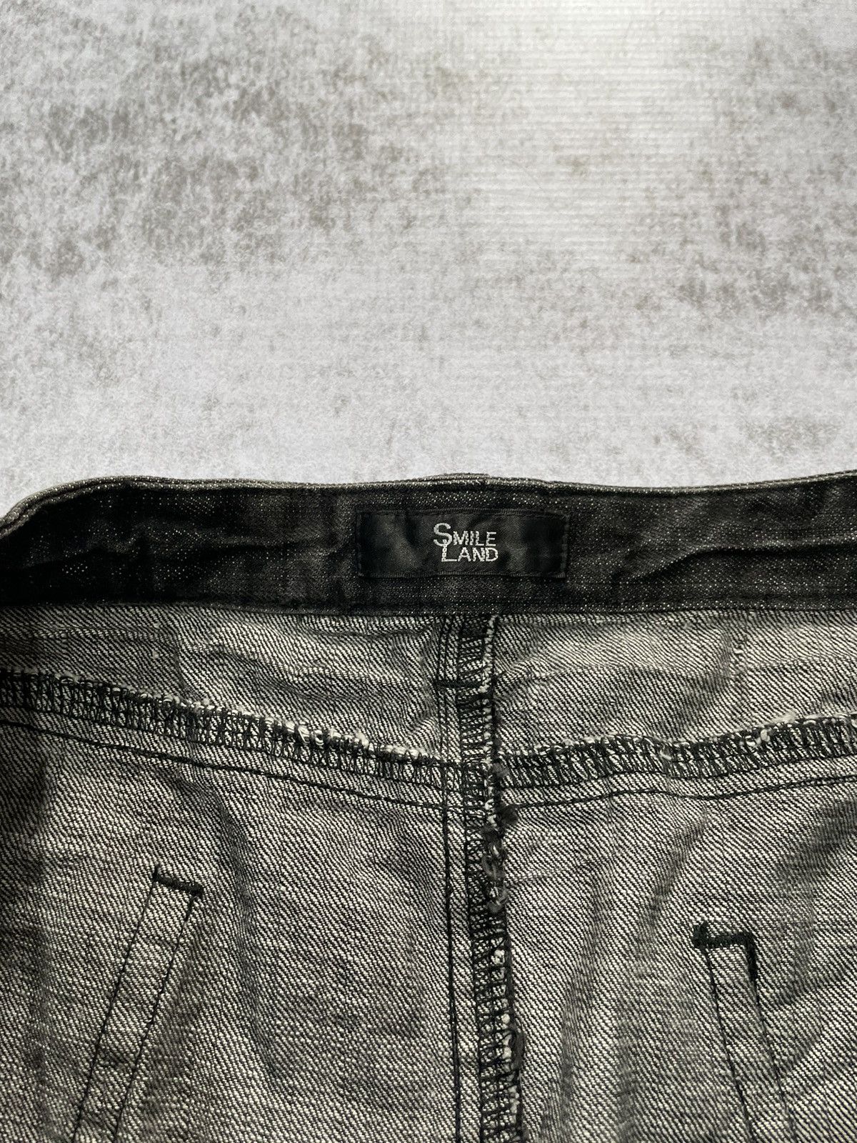 Hysteric Glamour × If Six Was Nine × Le Grande Bleu (L.G.B.) 2000s mini skirt smile line y2k style Size 42" / US 20 - 5 Thumbnail