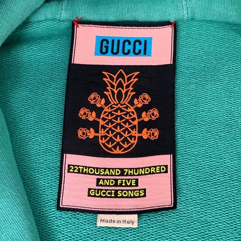 Gucci Gucci Pineapple series pineapple logo string green half-zip Size US M / EU 48-50 / 2 - 6 Thumbnail