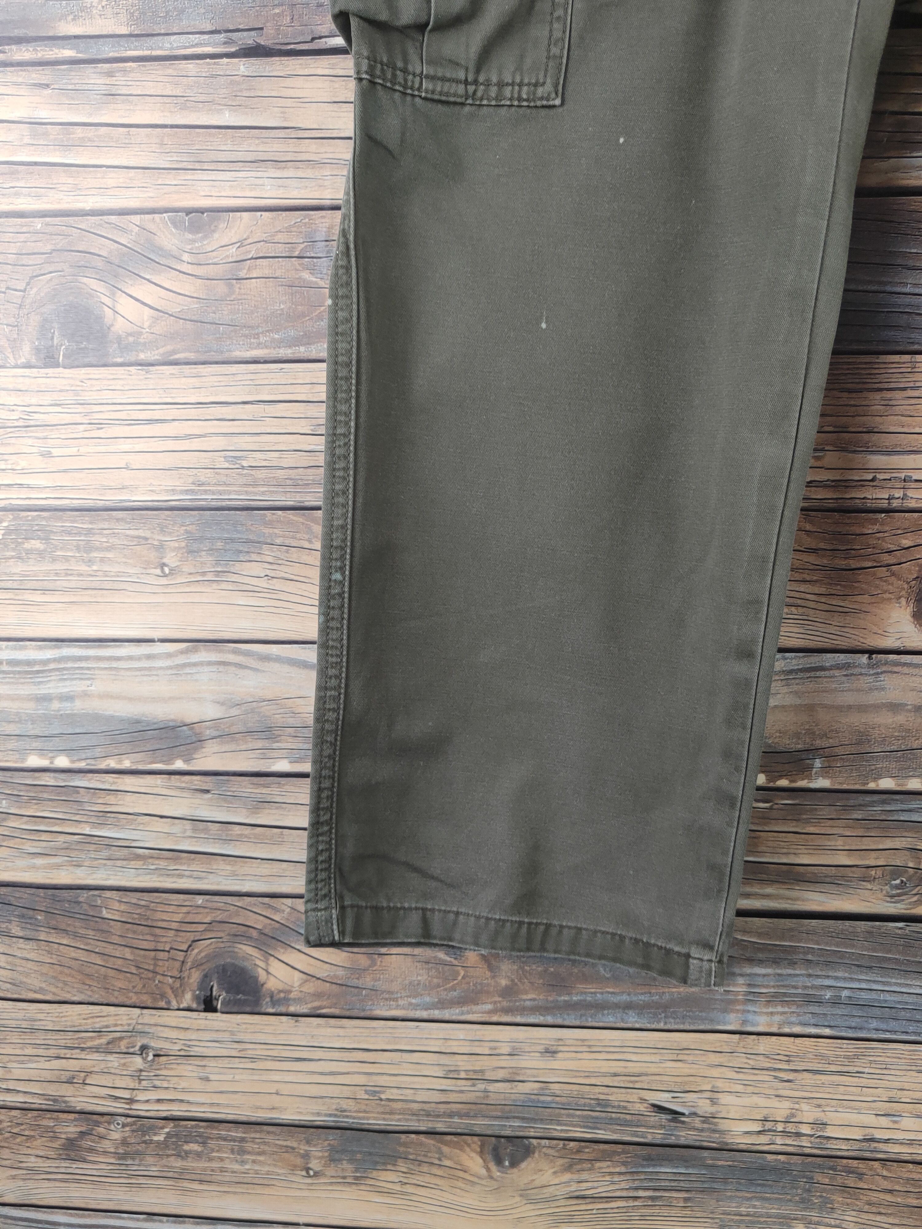 Edwin DL The LA Mart Dark Olive Multipocket Cargo Pants #1929 Size US 33 - 4 Thumbnail