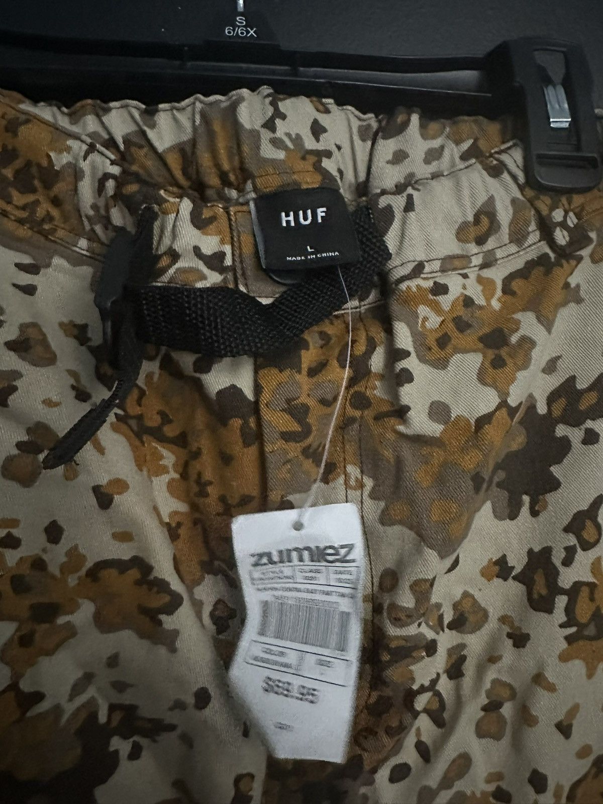 Huf Huf Camo Cargo Pants Size US 34 / EU 50 - 3 Thumbnail