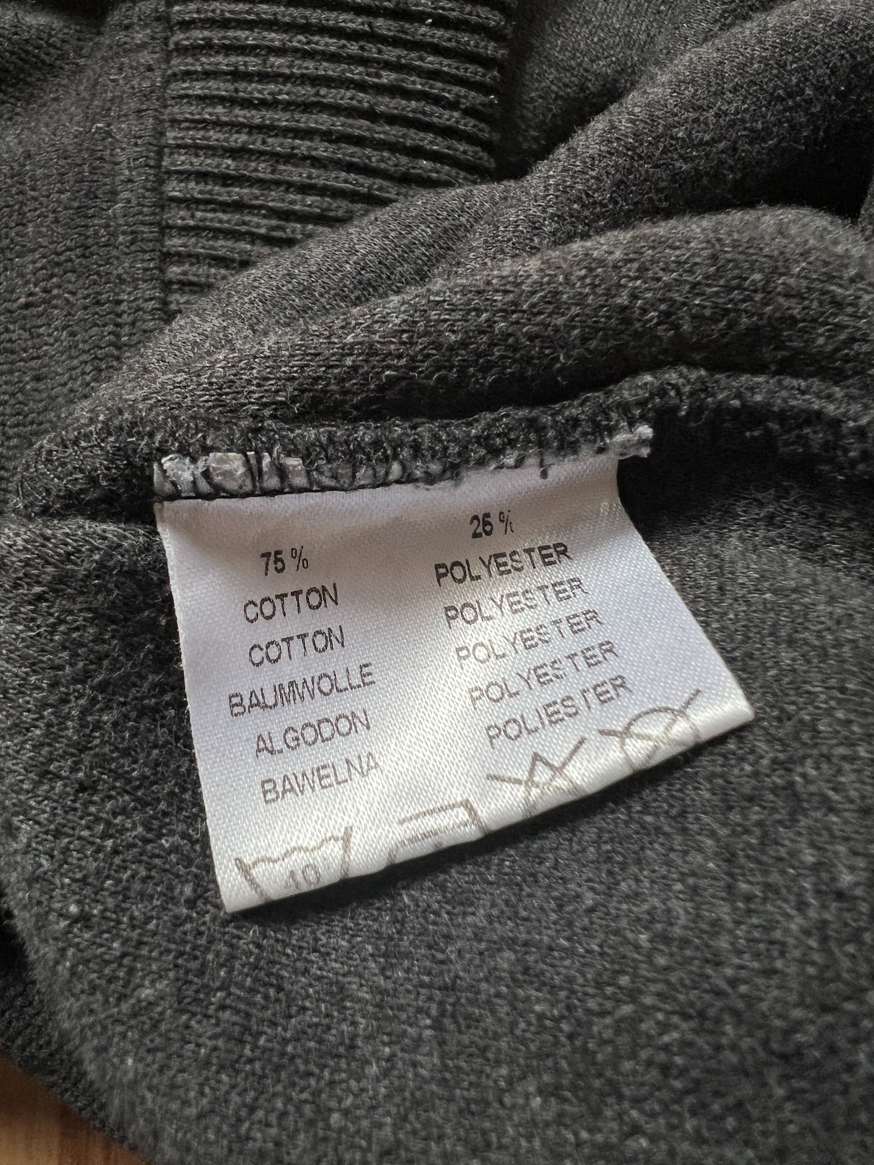 Vintage × Yves Saint Laurent Soft Fleece YSL Sweatshirt 1/4 Zip Dark Grey YSL Sweater Size US L / EU 52-54 / 3 - 6 Thumbnail