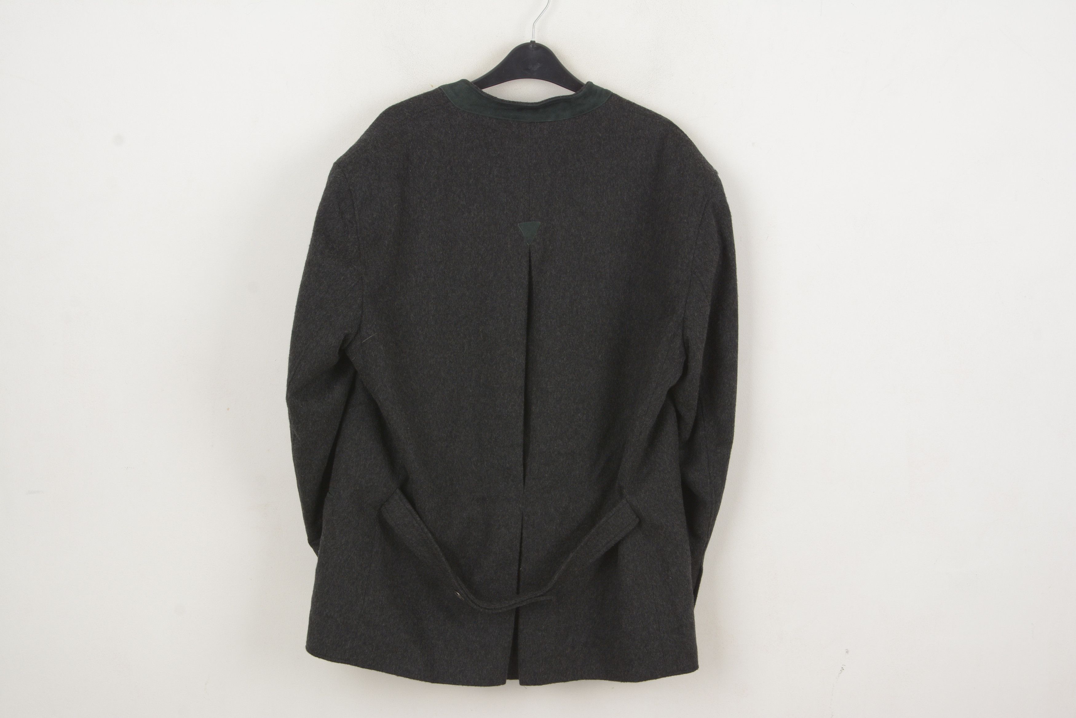 Vintage GRODNER LODEN Mens L Wool Over Coat Jacket blazer Size US L / EU 52-54 / 3 - 4 Thumbnail