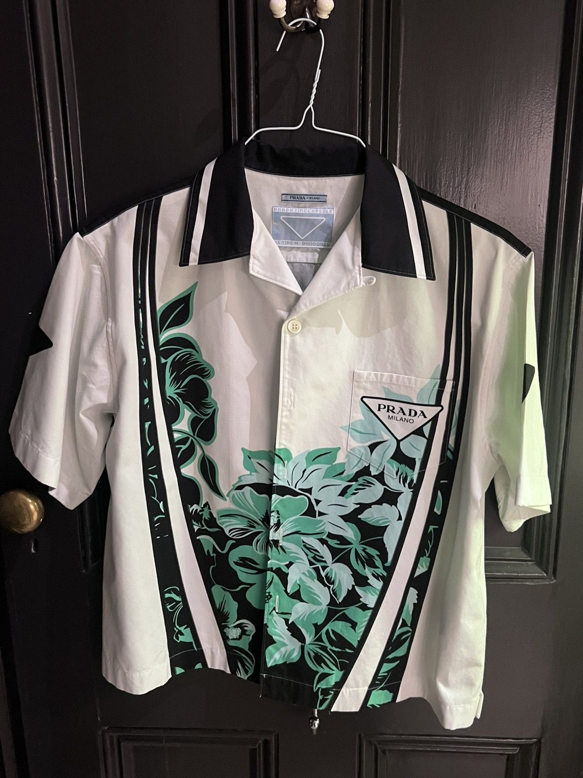 Prada Prada Time Capsule May Shirt 13/50 Limited Edition Size US M / EU 48-50 / 2 - 1 Thumbnail