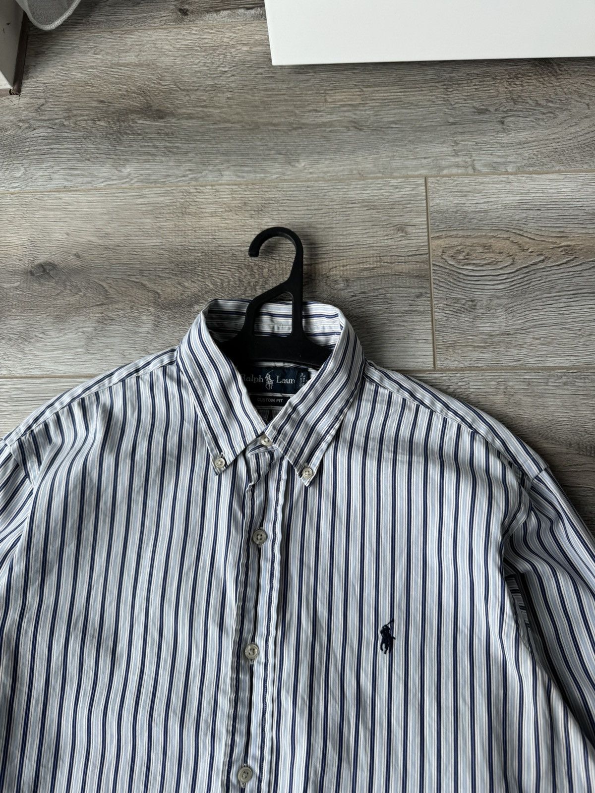 Polo Ralph Lauren Vintage Polo Ralph Lauren Stripped Long Sleeve Shirt Size US L / EU 52-54 / 3 - 4 Thumbnail