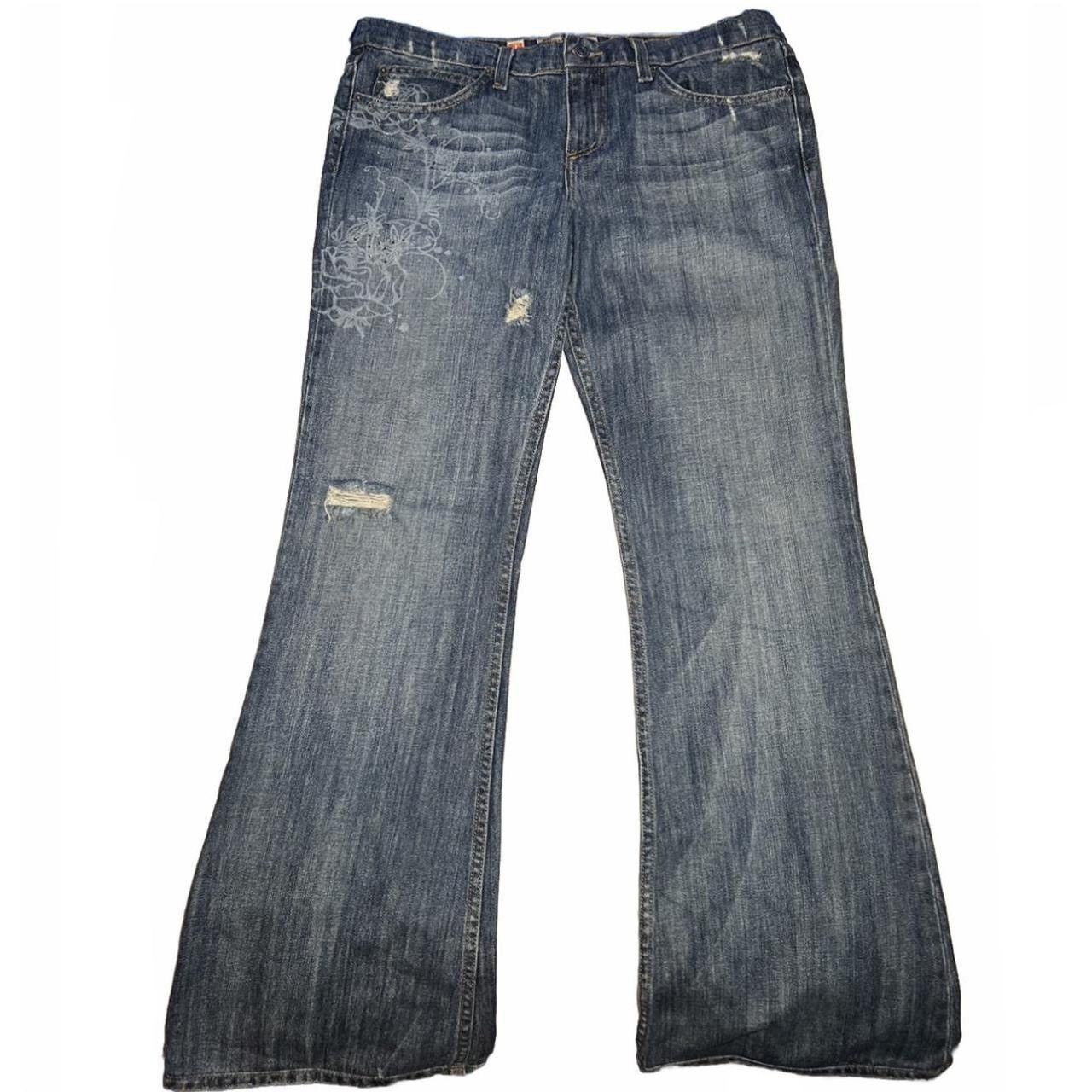 Juicy Couture Jeans Vintage Juicy Couture Jeans Size 30 Distressed Straight Leg Size 30" / US 8 / IT 44 - 1 Thumbnail