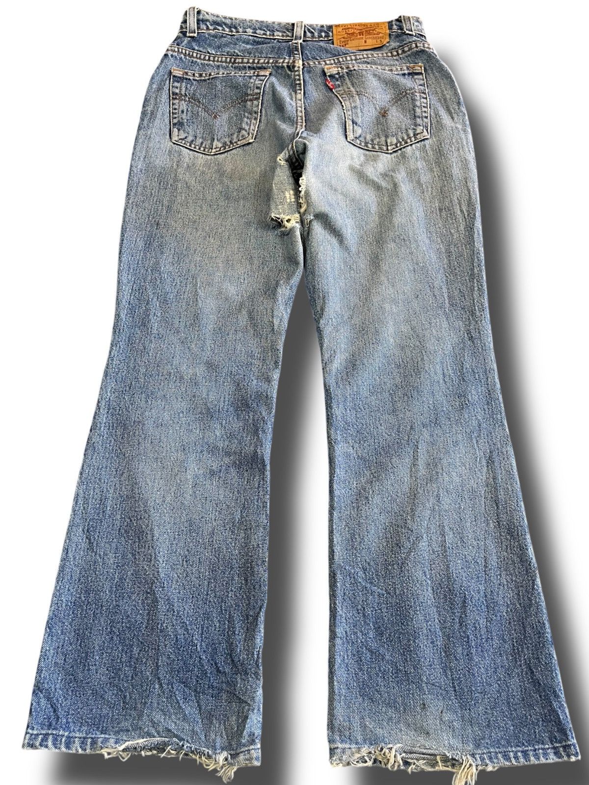 Levi's Vintage Levi’s 517 Low Rise Bootcut Denim Size US 29 - 5 Thumbnail