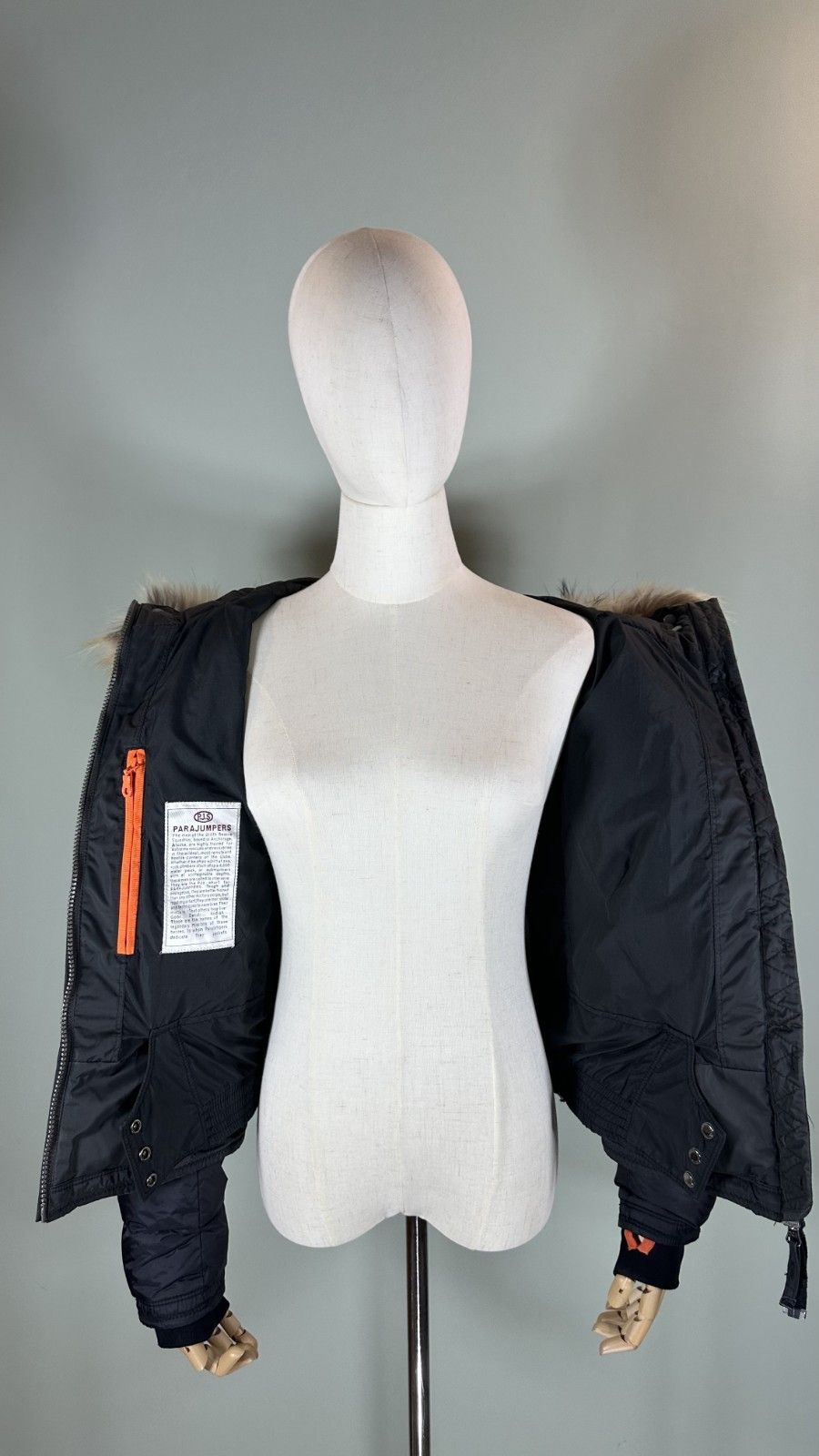 Parajumpers PARAJUMPERS Women’s Skimaster Down Jacket Puffer Dark Grey Size S / US 4 / IT 40 - 13 Thumbnail