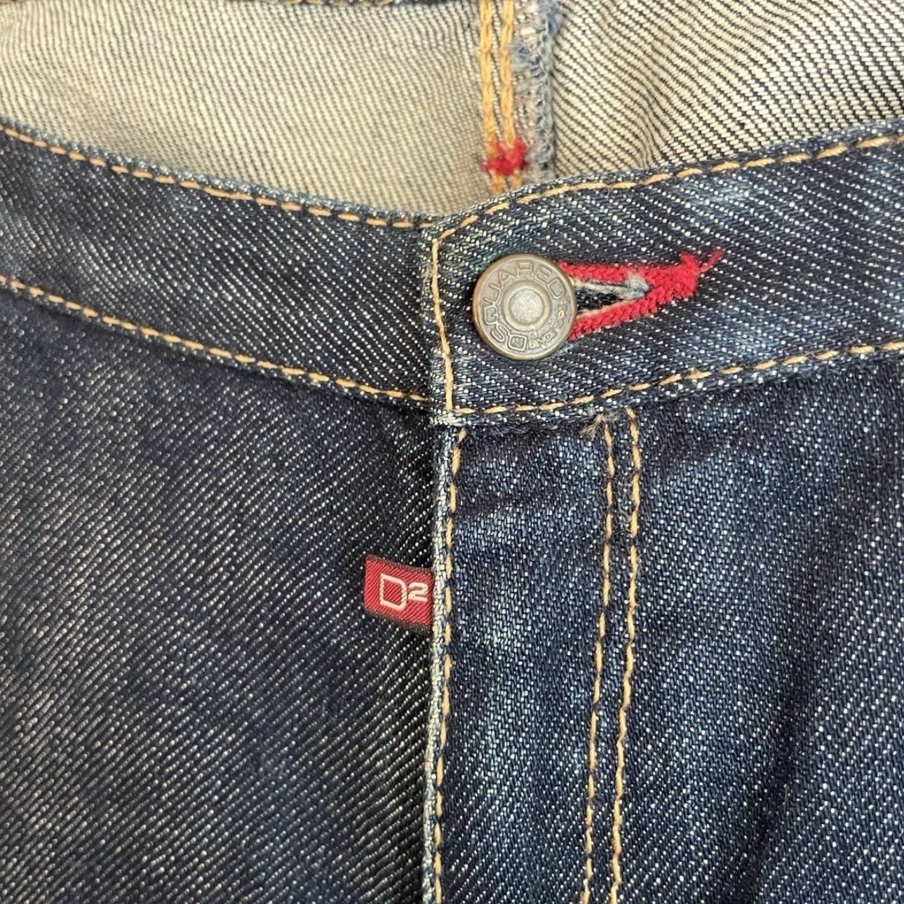 Dsquared2 VINTAGE Dsquared2 Low Rise Slim Straight Jeans Whale Logo Women Regular 44 Blue Denim Cotton 98% 2% elastane Size 44/32” Inseam Mens? Girls? Size 30" / US 8 / IT 44 - 3 Thumbnail