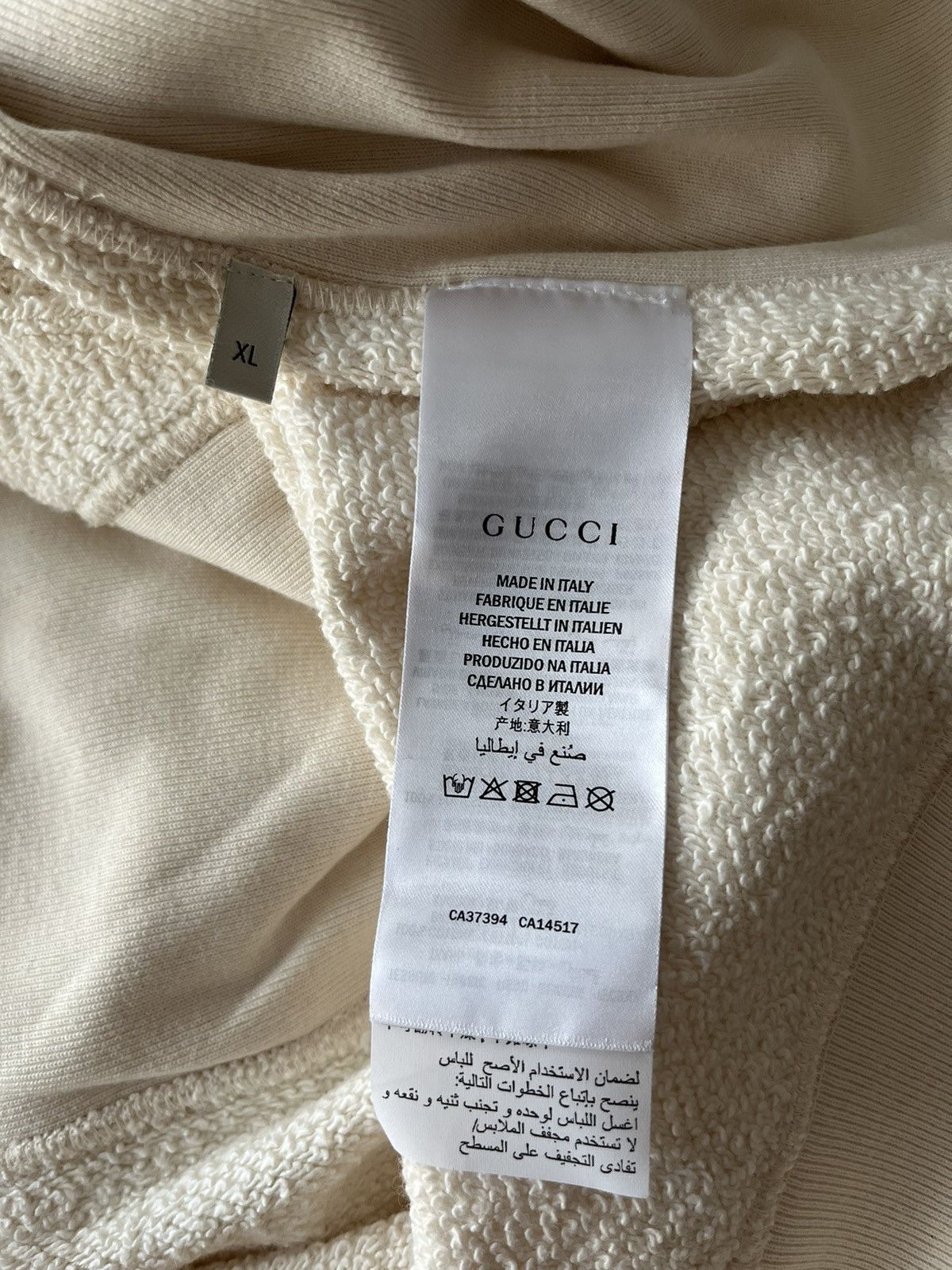 Gucci Rare NEW Super Runway SoldOut Embroidery Tennis Logo Hoodie Size US XL / EU 56 / 4 - 7 Thumbnail