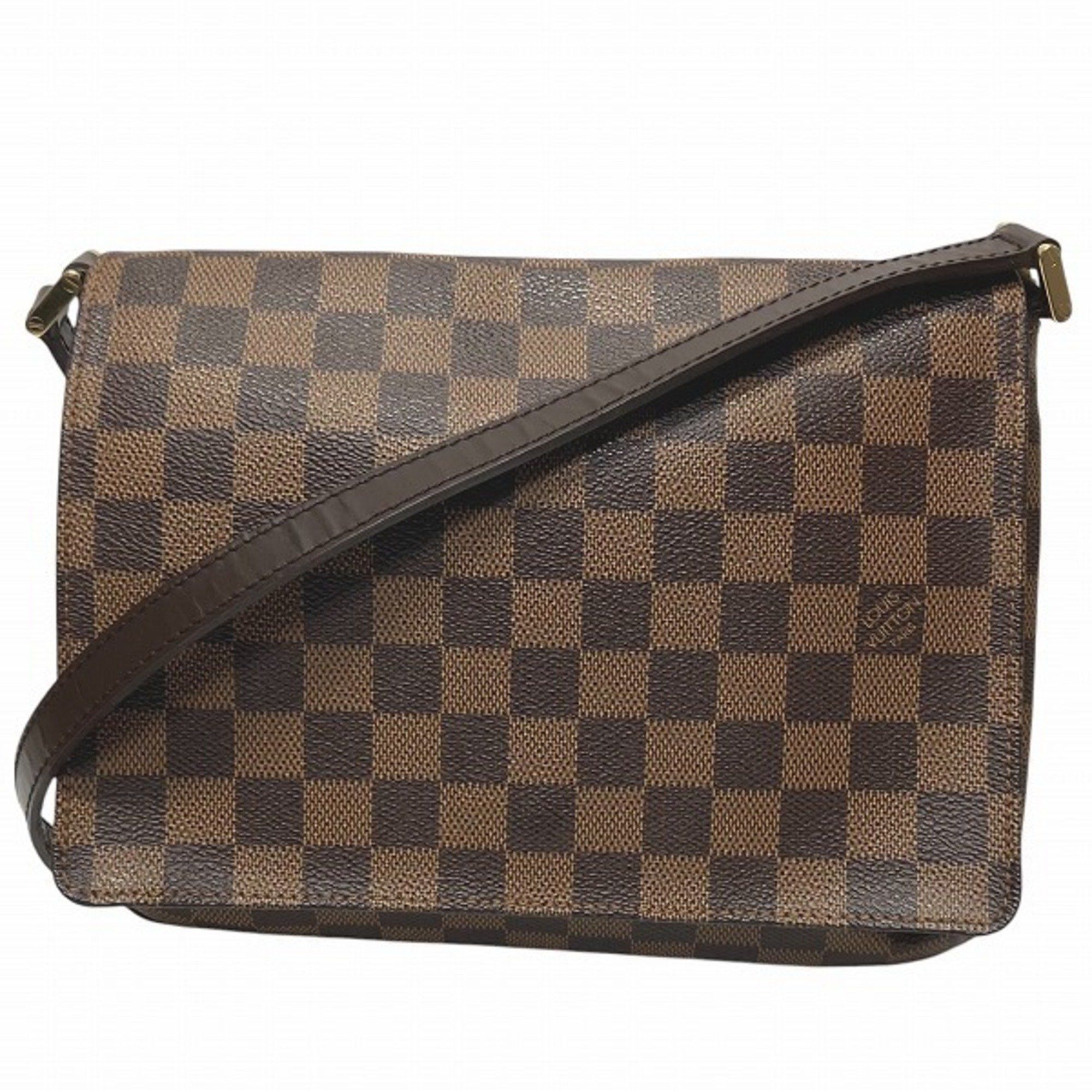 Louis Vuitton Damier Musette Tango Short N51255 Bag Shoulder Women's in Brown