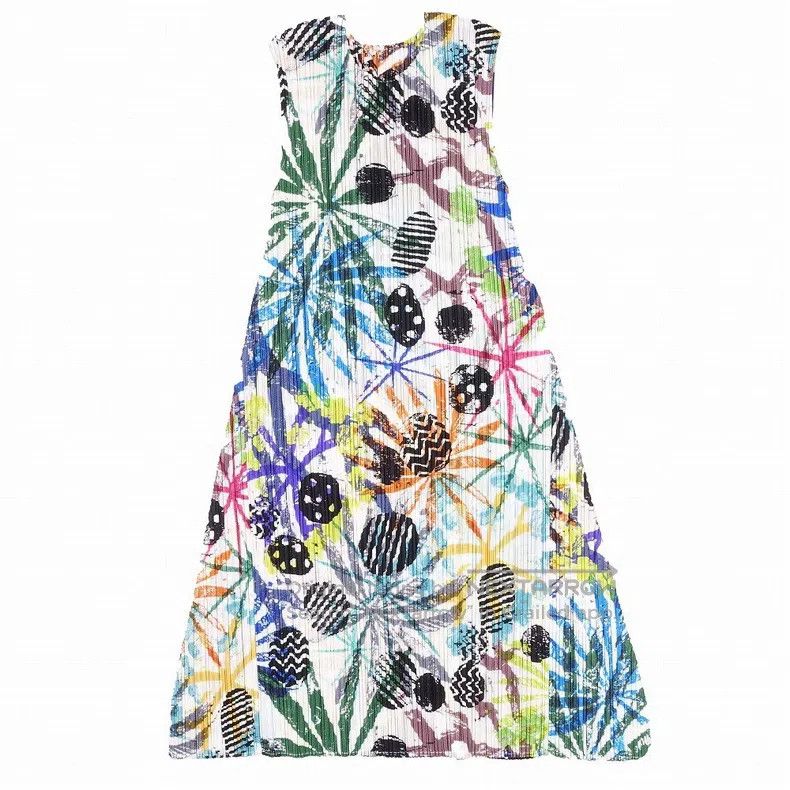 Issey Miyake Issey Miyake Color-block Dress Size M / US 6-8 / IT 42-44 - 2 Thumbnail