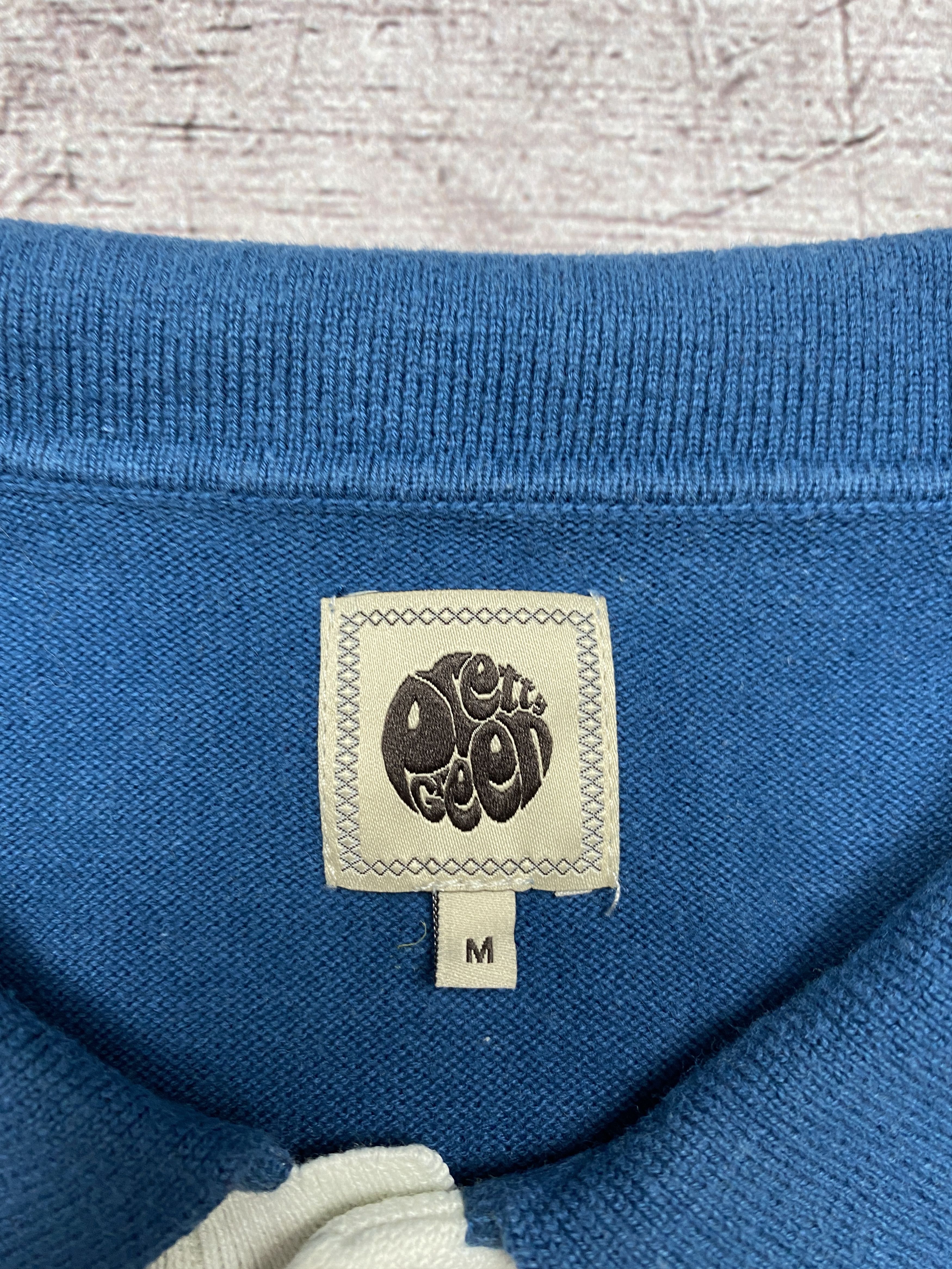 Pretty Green × Vintage Pretty Green Vintage Mens Knit Polo Shirt Size US M / EU 48-50 / 2 - 4 Thumbnail