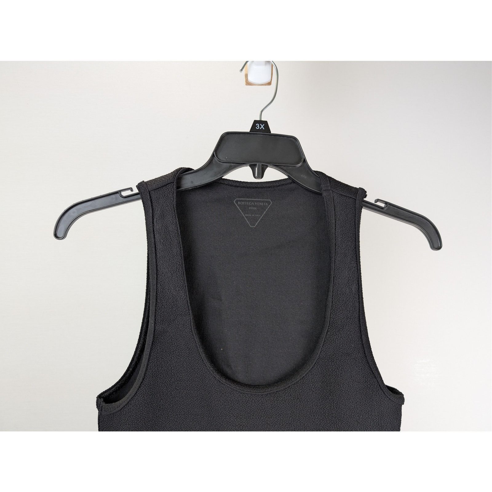 Bottega Veneta o1rshd1 Textured Technical Nylon Swimsuit Top Tank in Black Size US M / EU 48-50 / 2 - 3 Thumbnail