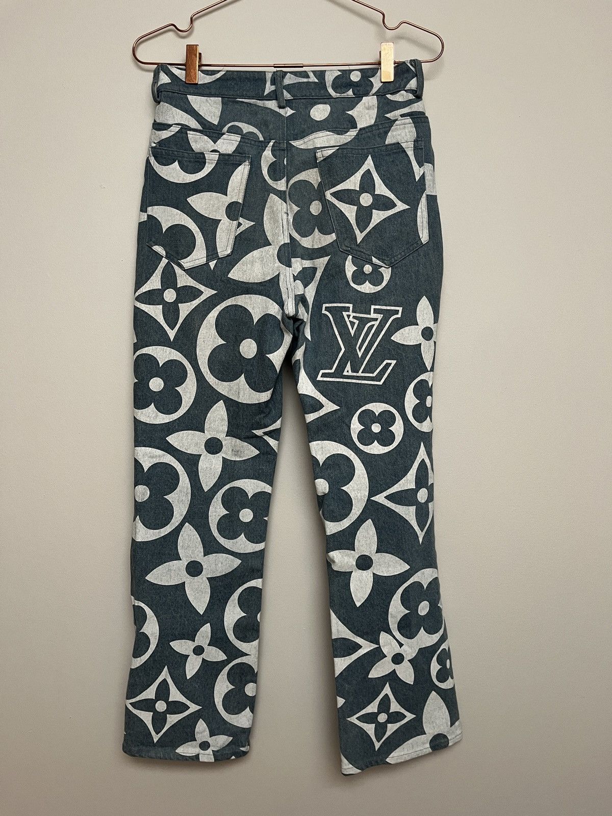 Imran Potato Imran Potato LV Logo Jeans (unisex) Size US 28 / EU 44 - 19 Thumbnail