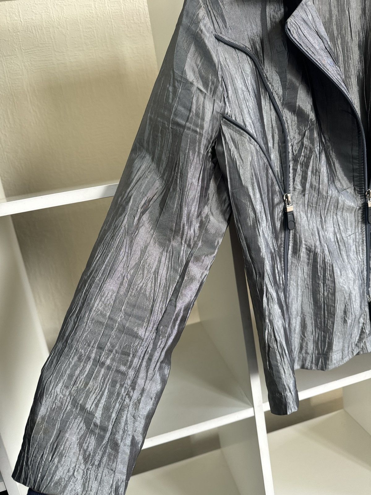 Japanese Brand Vintage Japanese Zip Post Archive/Issey Miyake Style Jacket Size US S / EU 44-46 / 1 - 6 Thumbnail