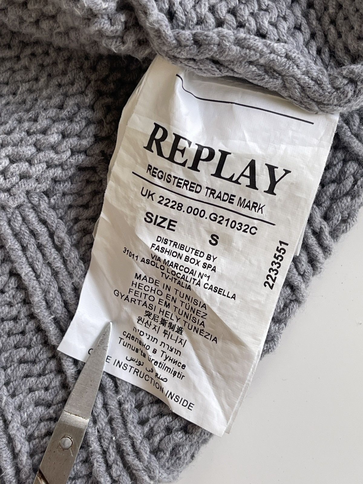 Replay Replay Autumn Winter Cable Knitted Sweater Cardigan Size US S / EU 44-46 / 1 - 7 Thumbnail