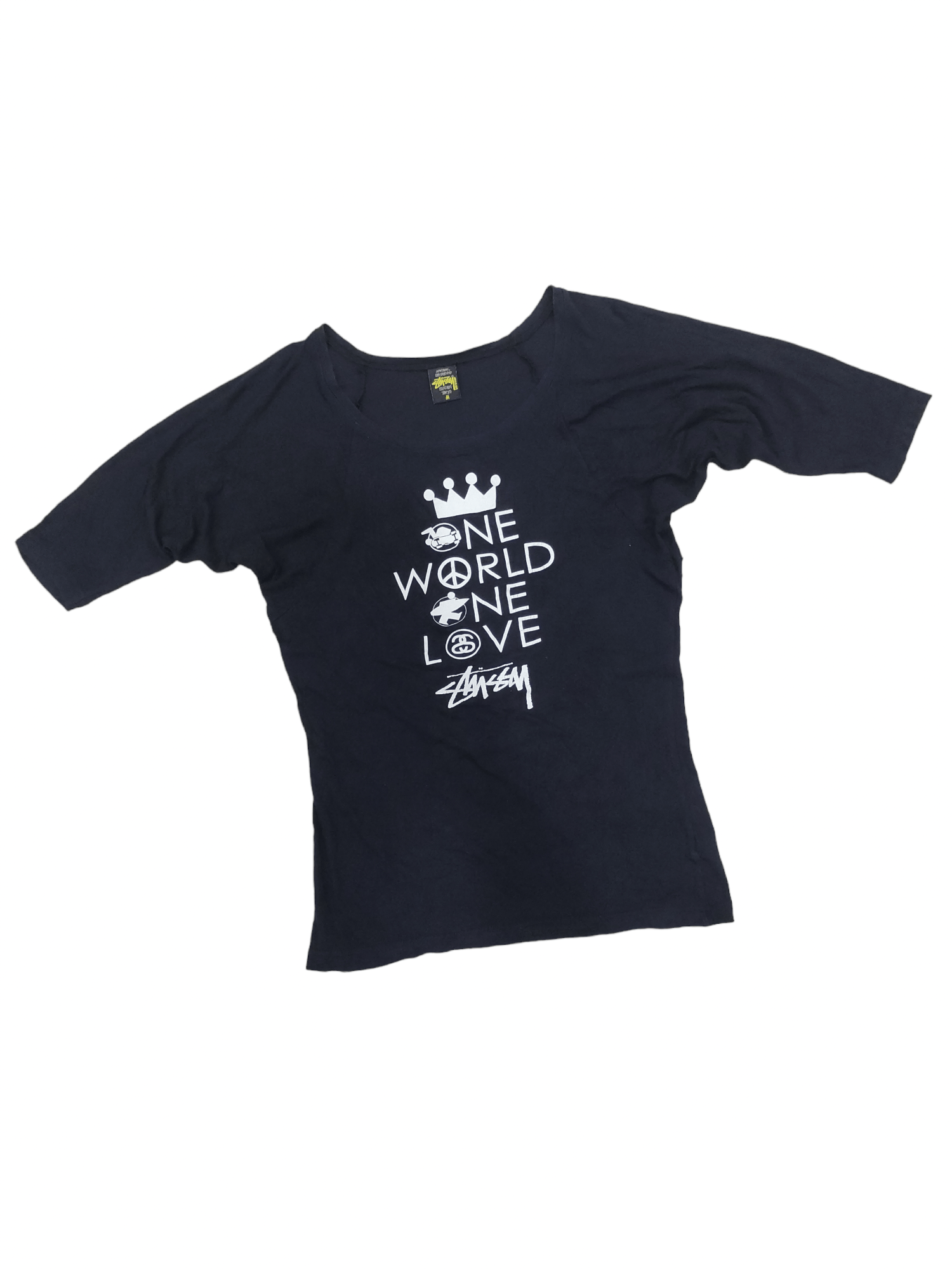 STUSSY ステューシーONE WORLD ONE LOVE Lサイズ s-l1200.jpg