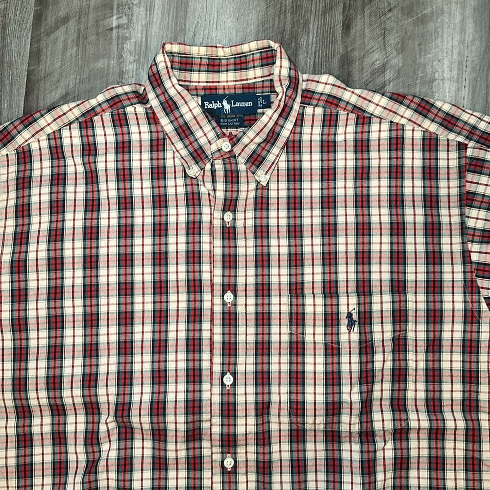 Ralph Lauren Ralph Lauren Big Shirt Long Sleeve Button Down - Large Size US L / EU 52-54 / 3 - 5 Thumbnail