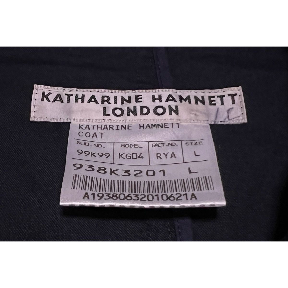 Katharine Hamnett London KATHARINE HAMNETT MILITARY STYLE JACKET Size US L / EU 52-54 / 3 - 4 Thumbnail