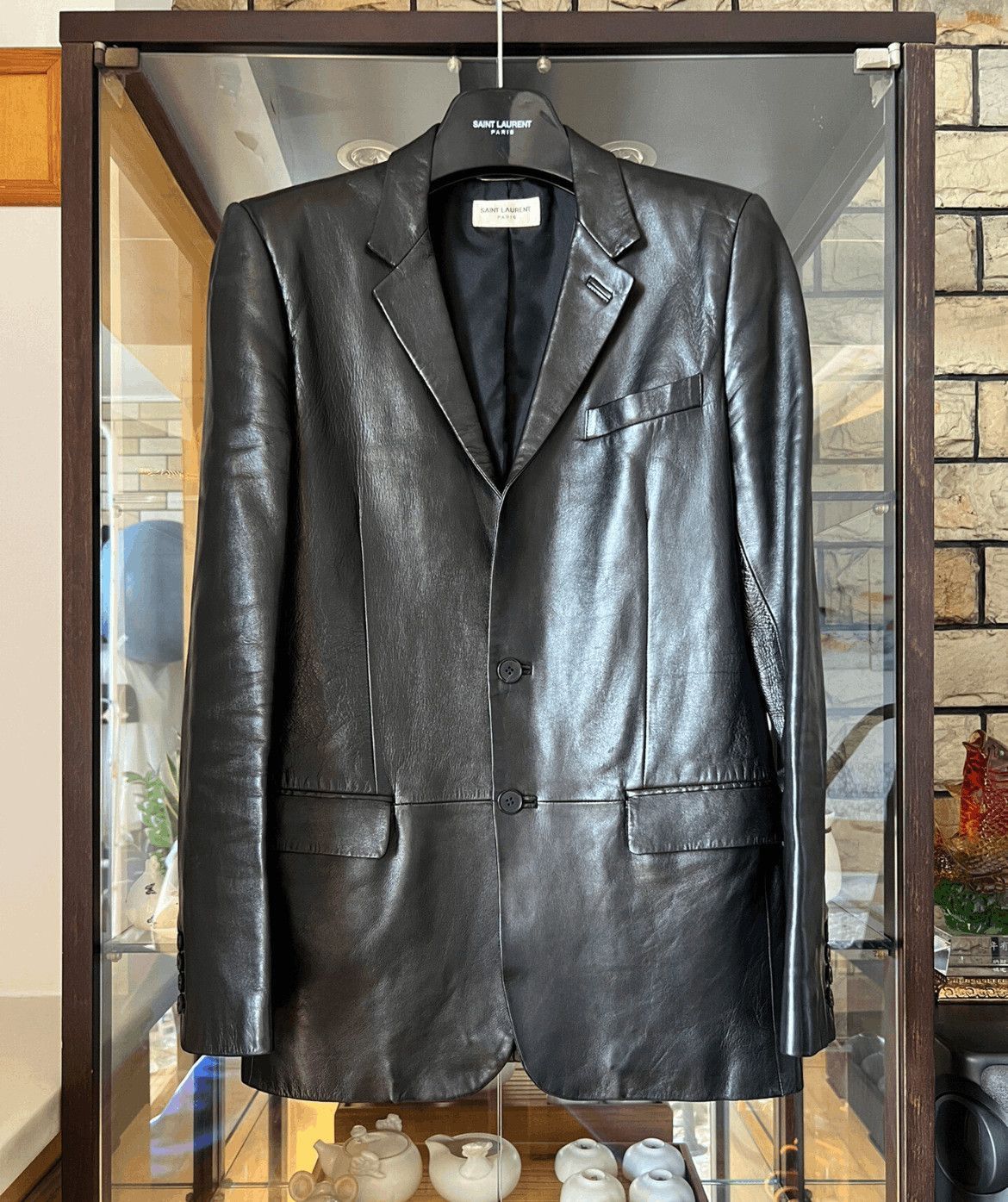 Saint Laurent Paris Sz 48 Saint Laurent Paris 13SS Lamb Skin Jacket-2507 Size US M / EU 48-50 / 2 - 7 Thumbnail
