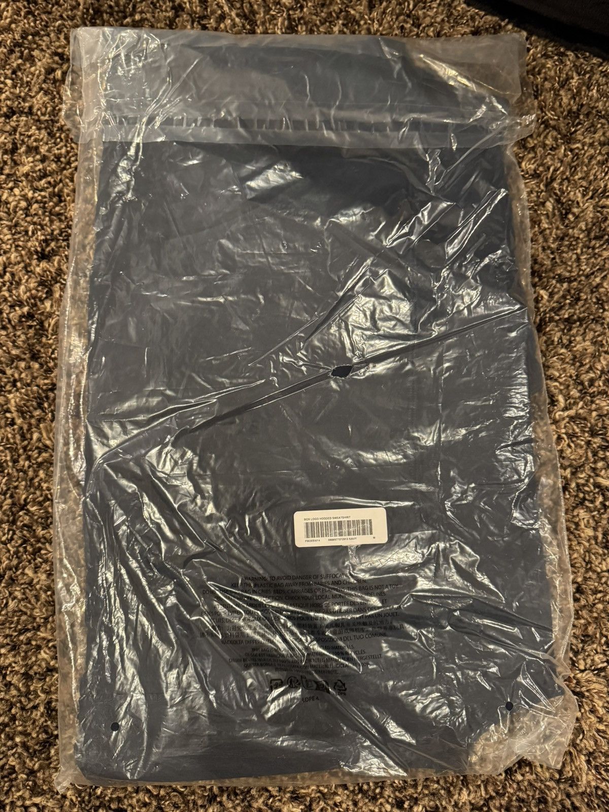 Supreme Supreme FW25 Navy Box Logo Hoodie size Medium Size US M / EU 48-50 / 2 - 2 Thumbnail