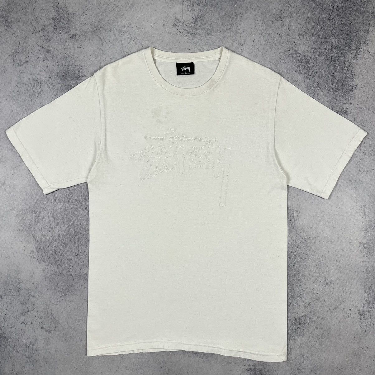 Stussy Vintage Stussy embroidered big logo tee 2000’s Size US S / EU 44-46 / 1 - 2 Thumbnail