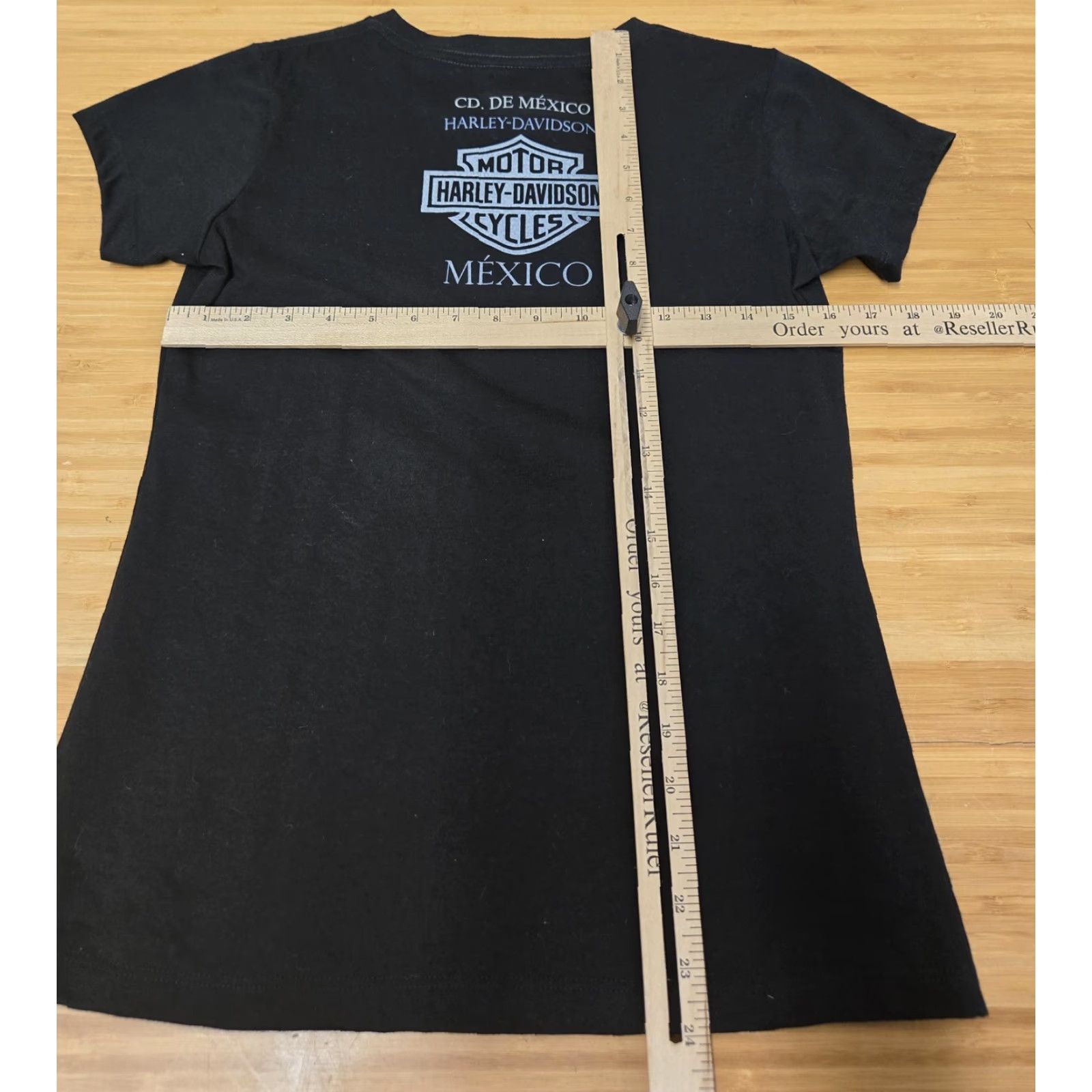 Harley Davidson Harley-Davidson Shirt Womens Medium Black Bar Shield Mexico Biker Motorcycle Tee Size M / US 6-8 / IT 42-44 - 6 Thumbnail