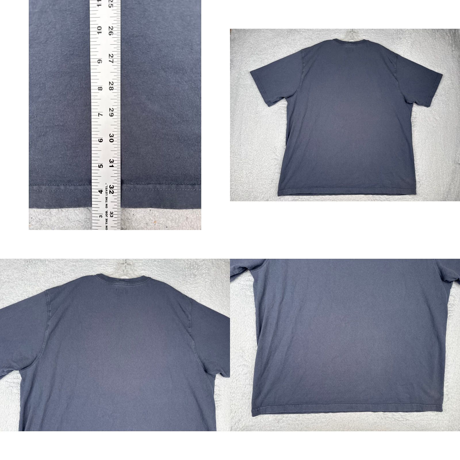 Carhartt Carhartt Shirt Mens 2XL XXL Blue Short Sleeve Crew Pocket Cotton K87 Workwear Size US XXL / EU 58 / 5 - 9 Thumbnail