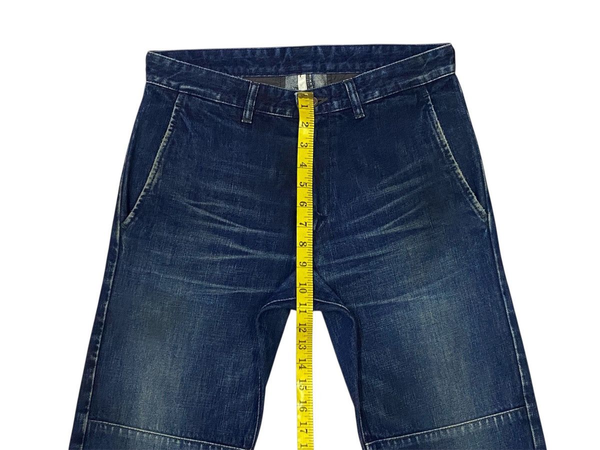 junhashimoto 💃Junhashimoto Curved Leg Flare Denim Jeans Size US 30 / EU 46 - 15 Thumbnail