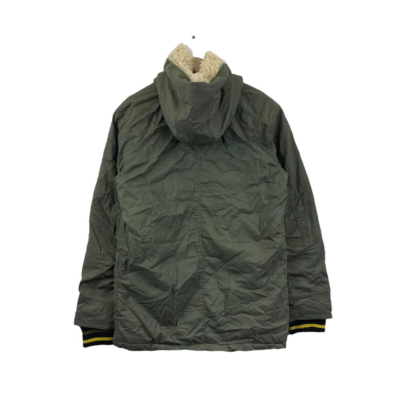 Vintage Vtg KRIFF MAYER OUTDOOR Green Tactical Jacket Hoodie Parka Size US L / EU 52-54 / 3 - 2 Thumbnail