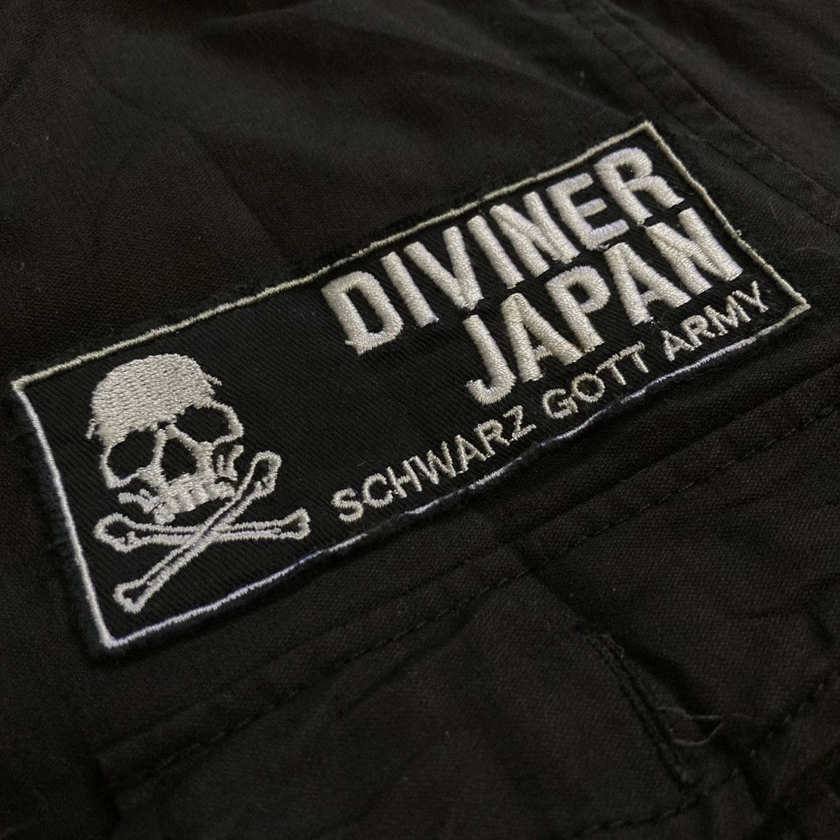 If Six Was Nine × Japanese Brand × Seditionaries 🇯🇵☠️ DIVINER JAPAN CREW SKULL PUNK GOTHIC MILITARY JACKET Size US M / EU 48-50 / 2 - 19 Thumbnail