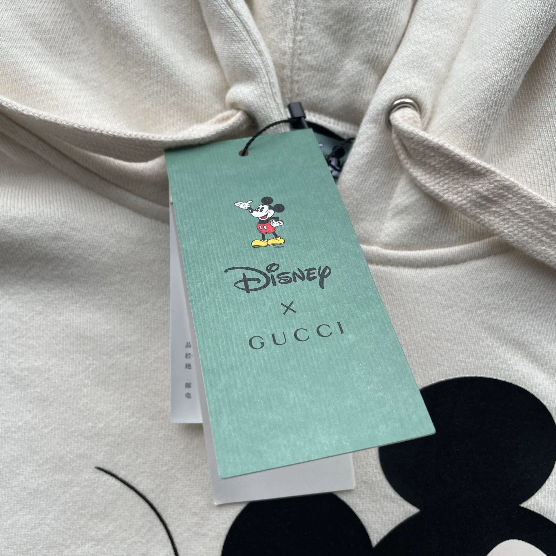 Gucci GUCCI x Disney Mickey Print Hoodie Women's Cream M Size US M / EU 48-50 / 2 - 4 Thumbnail