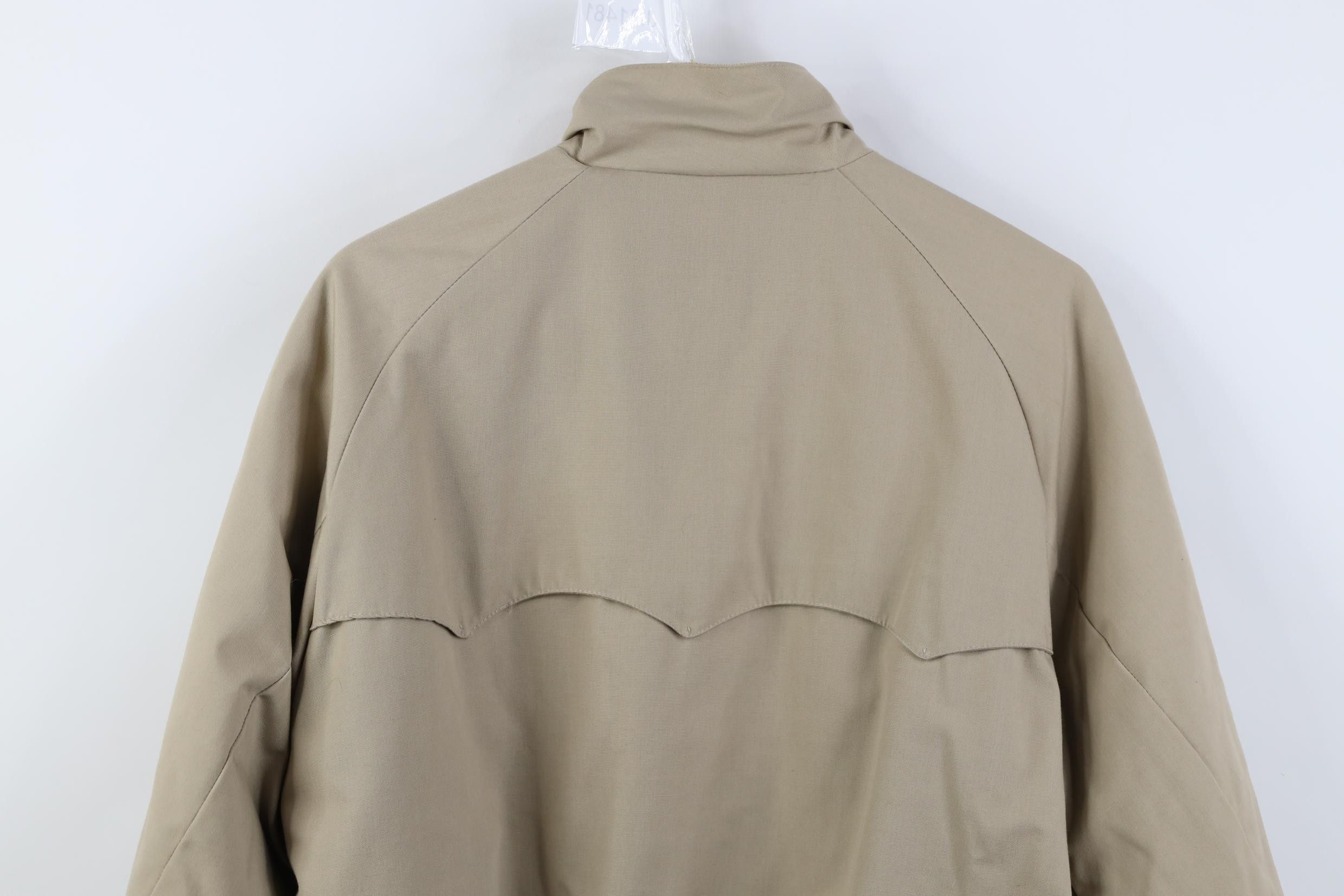 Vintage Vintage 70s Streetwear Fleece Lined Bomber Jacket Beige USA Size US XXL / EU 58 / 5 - 20 Thumbnail