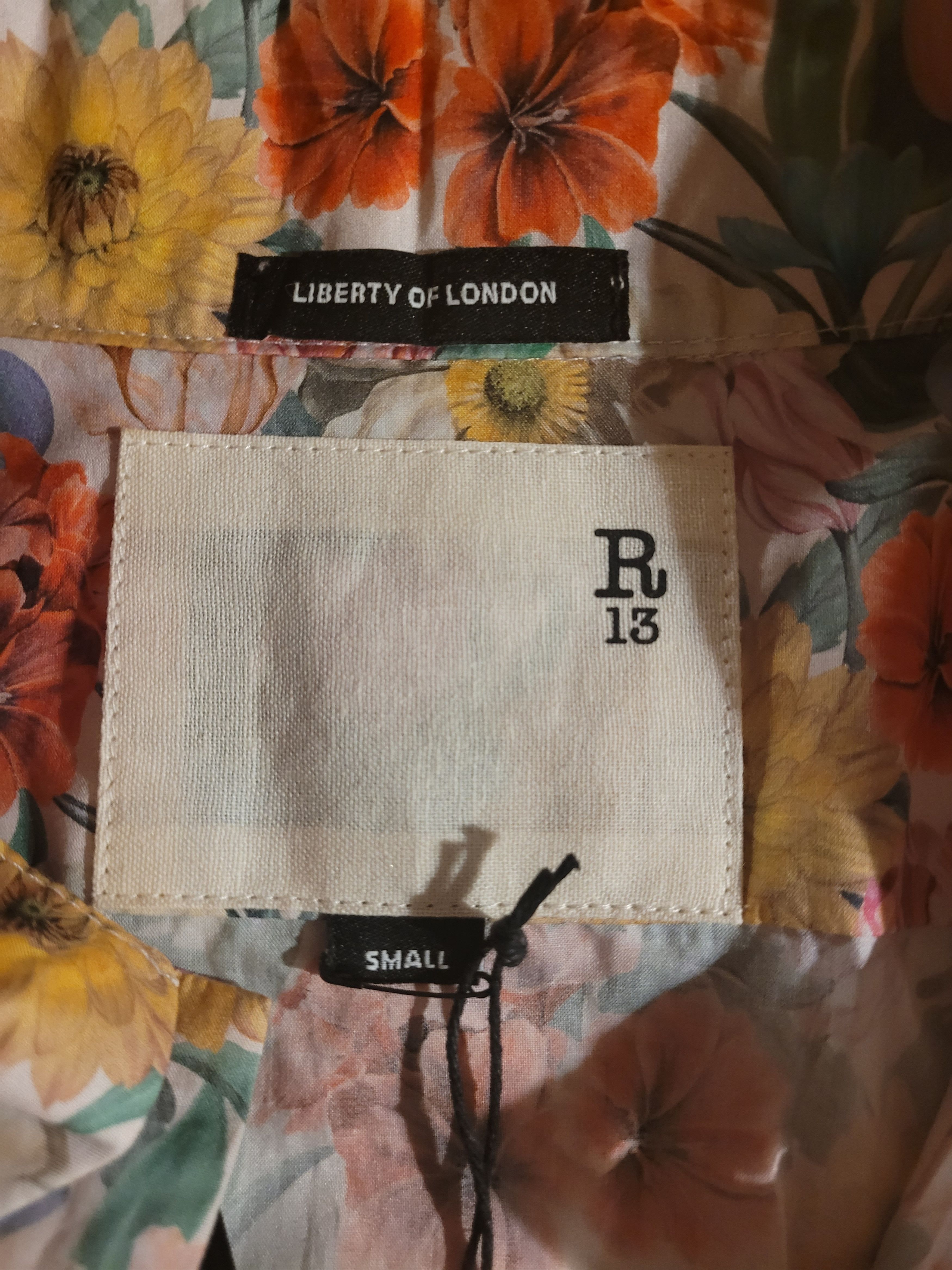 R13 R13 x Liberty of London Skater Shirt Size S / US 4 / IT 40 - 7 Thumbnail