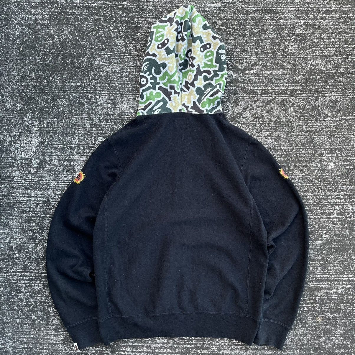 Bape A Bathing Ape Early 2000s Graphic Hood Camo full Zip Hoodie Size US L / EU 52-54 / 3 - 16 Thumbnail