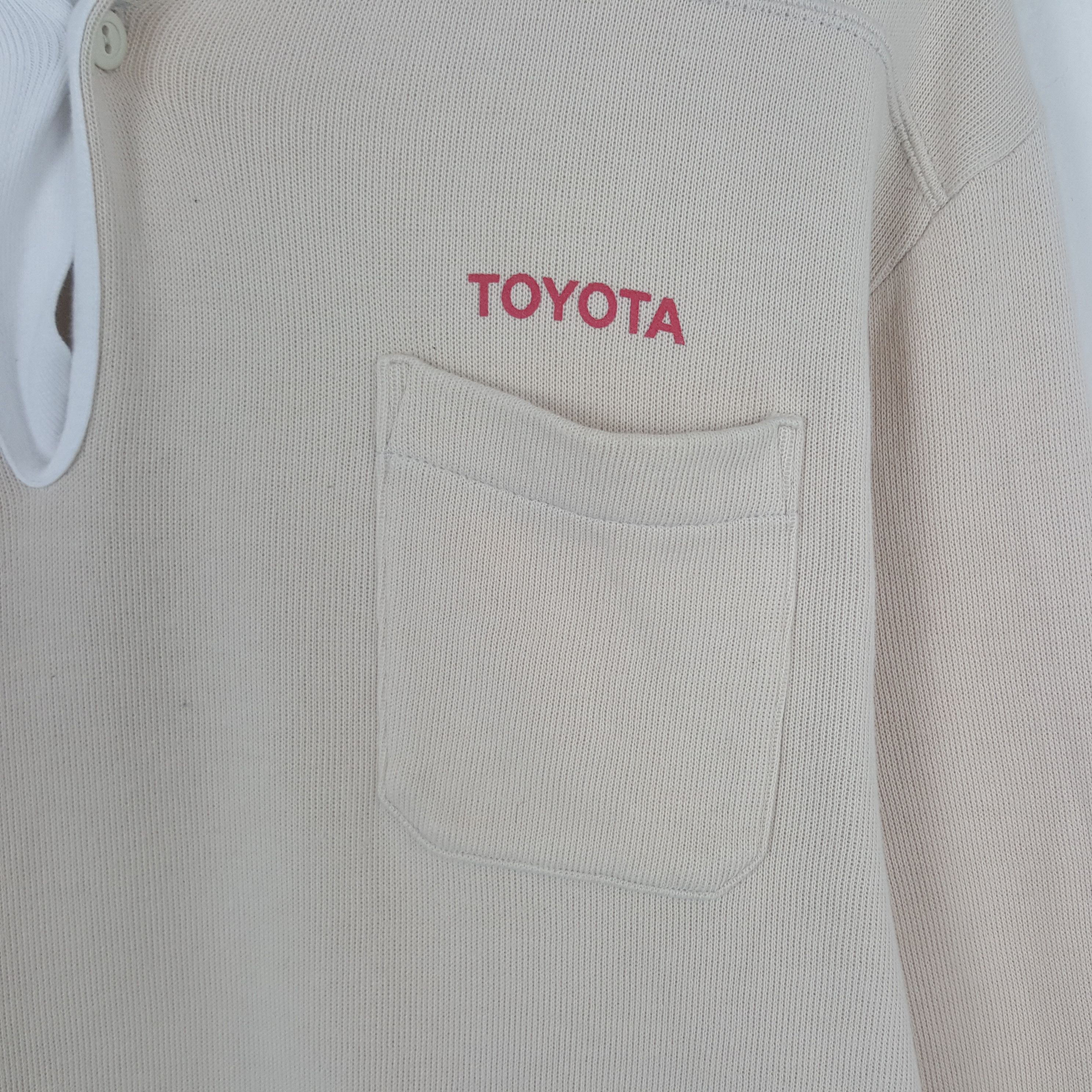 Japanese Brand × Vintage Vintage Toyota Worker Polos Sweatshirt Size US S / EU 44-46 / 1 - 4 Thumbnail