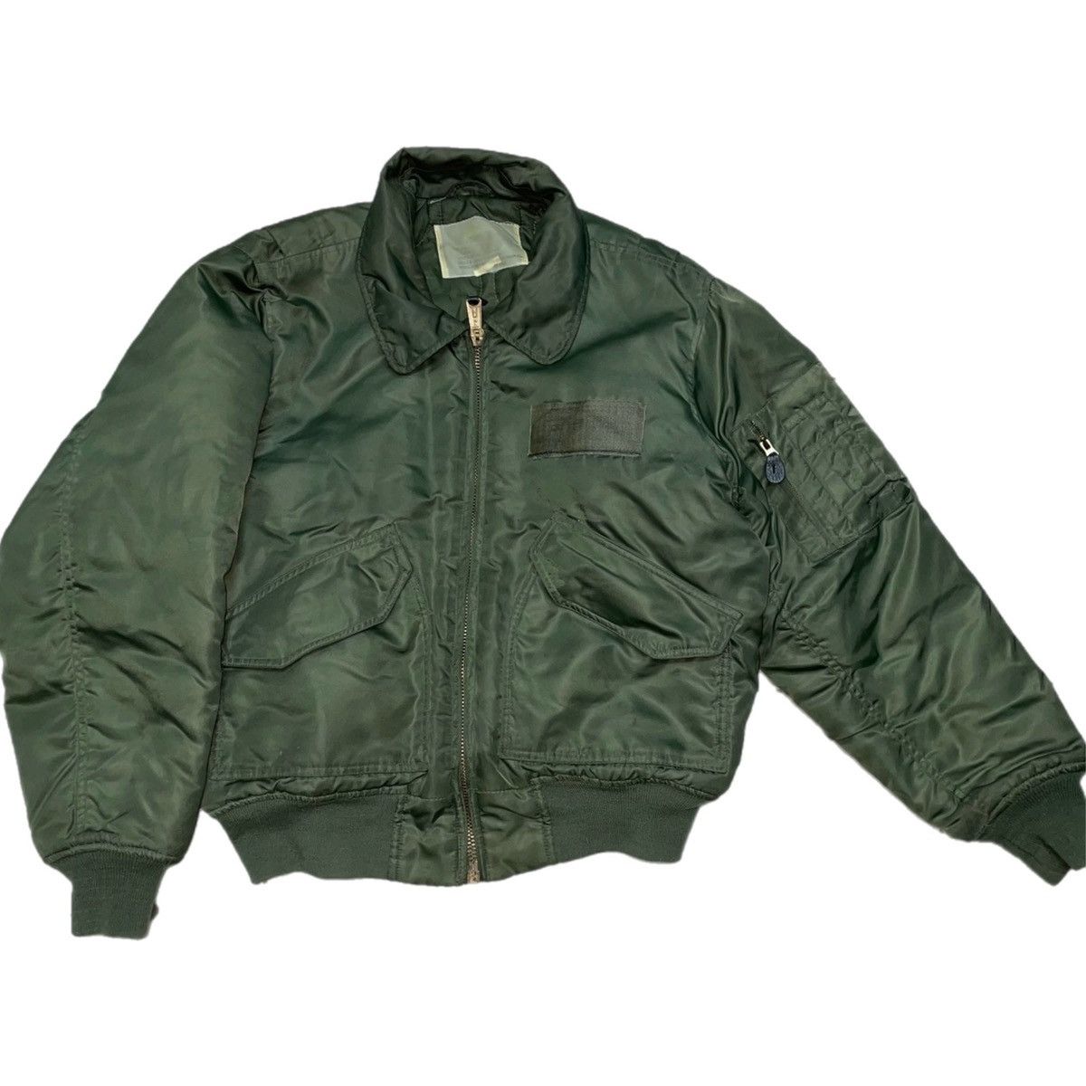 Vintage CWU-45/P COLD WEATHER FLYER'S JACKET NOMEX TOP GUN Size US L / EU 52-54 / 3 - 2 Thumbnail
