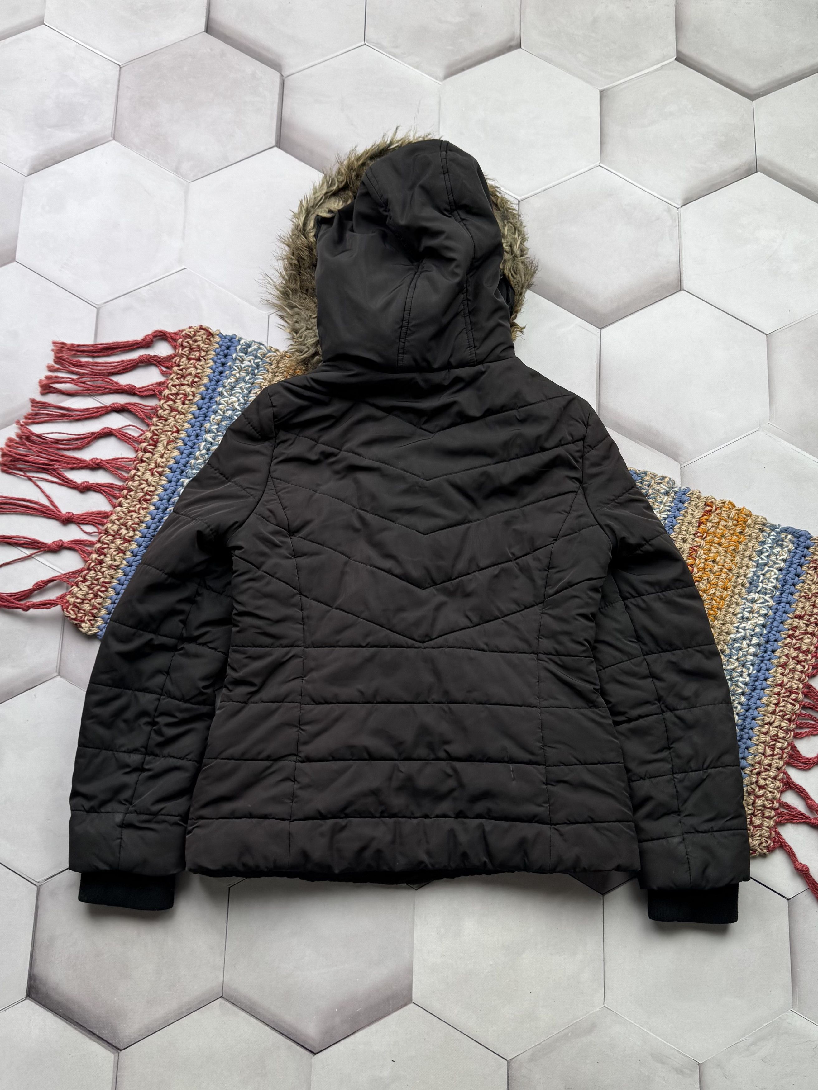 Japanese Brand Vintage Jacket With Faux Fur Hood(E4) Size M / US 6-8 / IT 42-44 - 6 Thumbnail