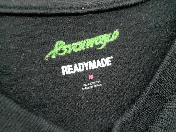 READYMADE READYMADE x PSYCHWORLD T-SHIRT BLACK SZ MEDIUM Size US M / EU 48-50 / 2 - 5 Thumbnail