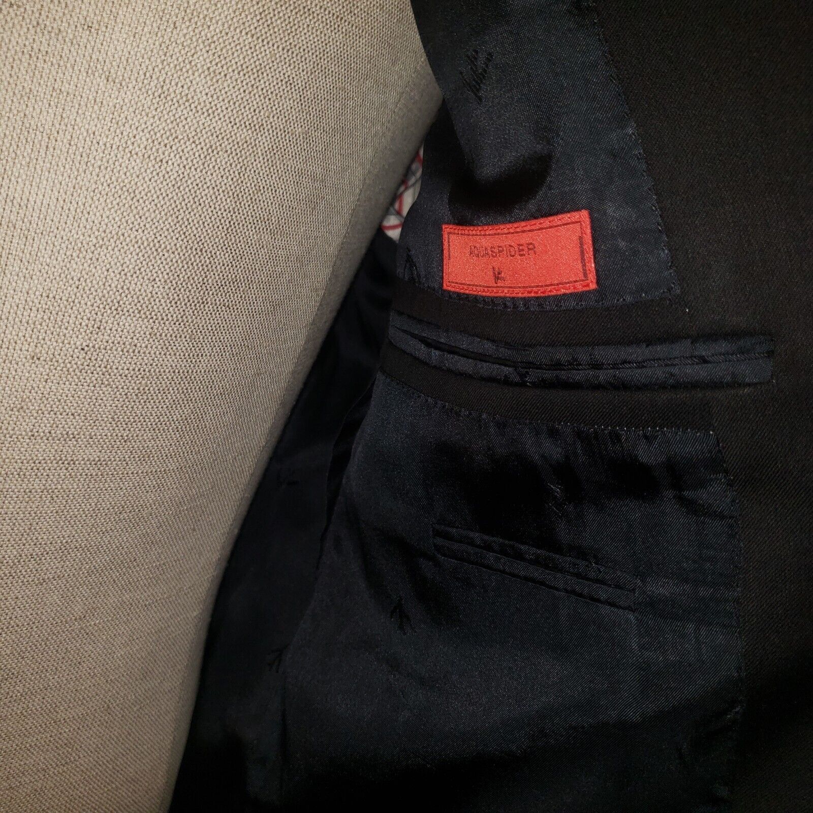 Isaia Isaia Napoli Solid Black Sport Coat Jacket Sz 42 R (52R EU) Size 42R - 5 Thumbnail